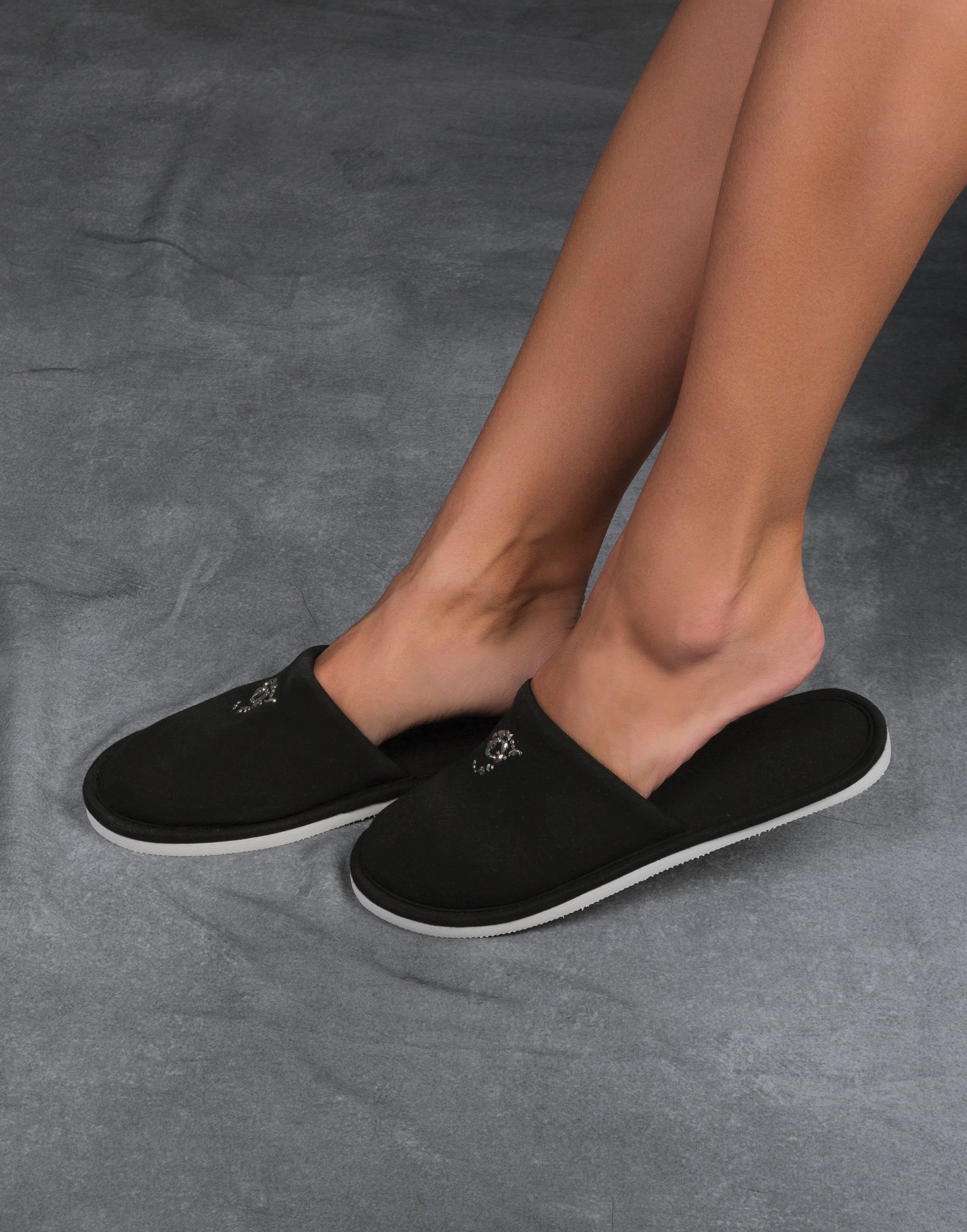 Тапочки Sateen (black, 2)