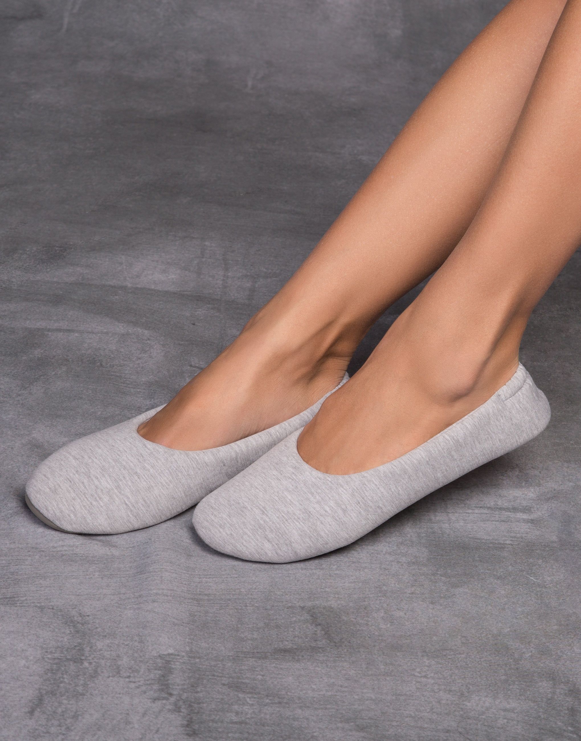 Тапочки женские Ariel (grigio chiaro melange, 3)