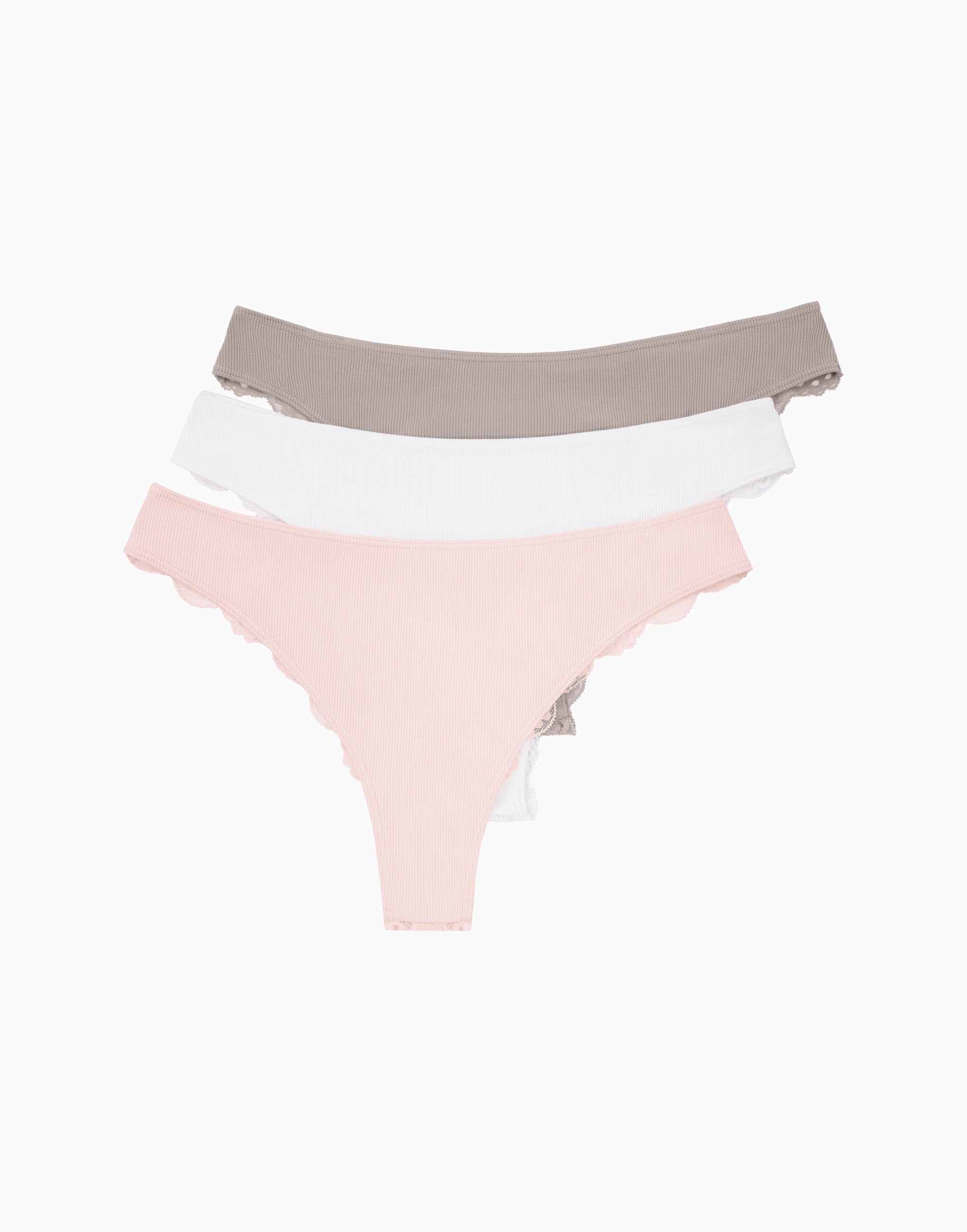 

Набор из -х бразилиано средняя посадка MD1112, Мультиколор, Набор из 3-х бразилиано средняя посадка MD1112