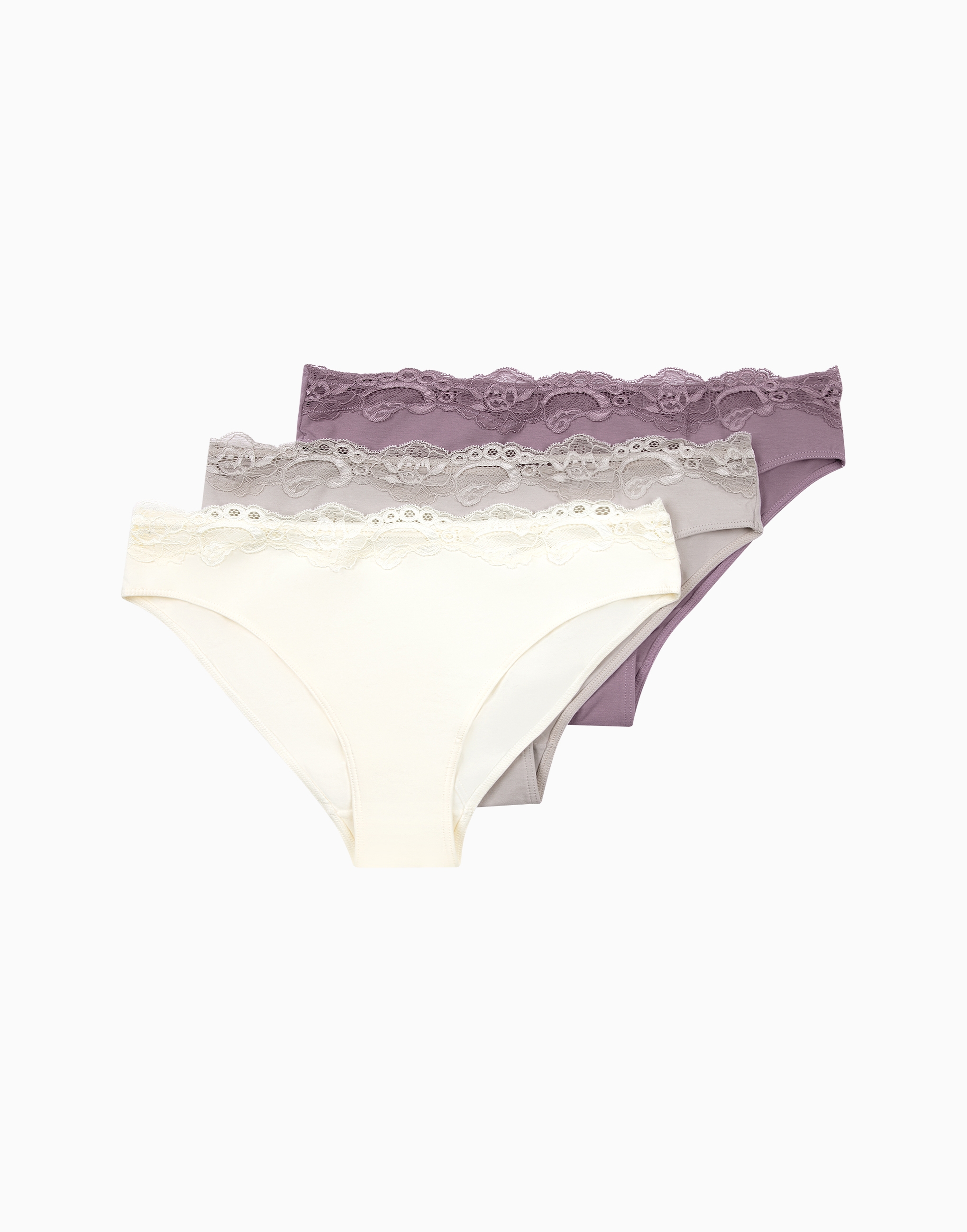 Набор из 3-х слипов высокая посадка INCANTO MD1281