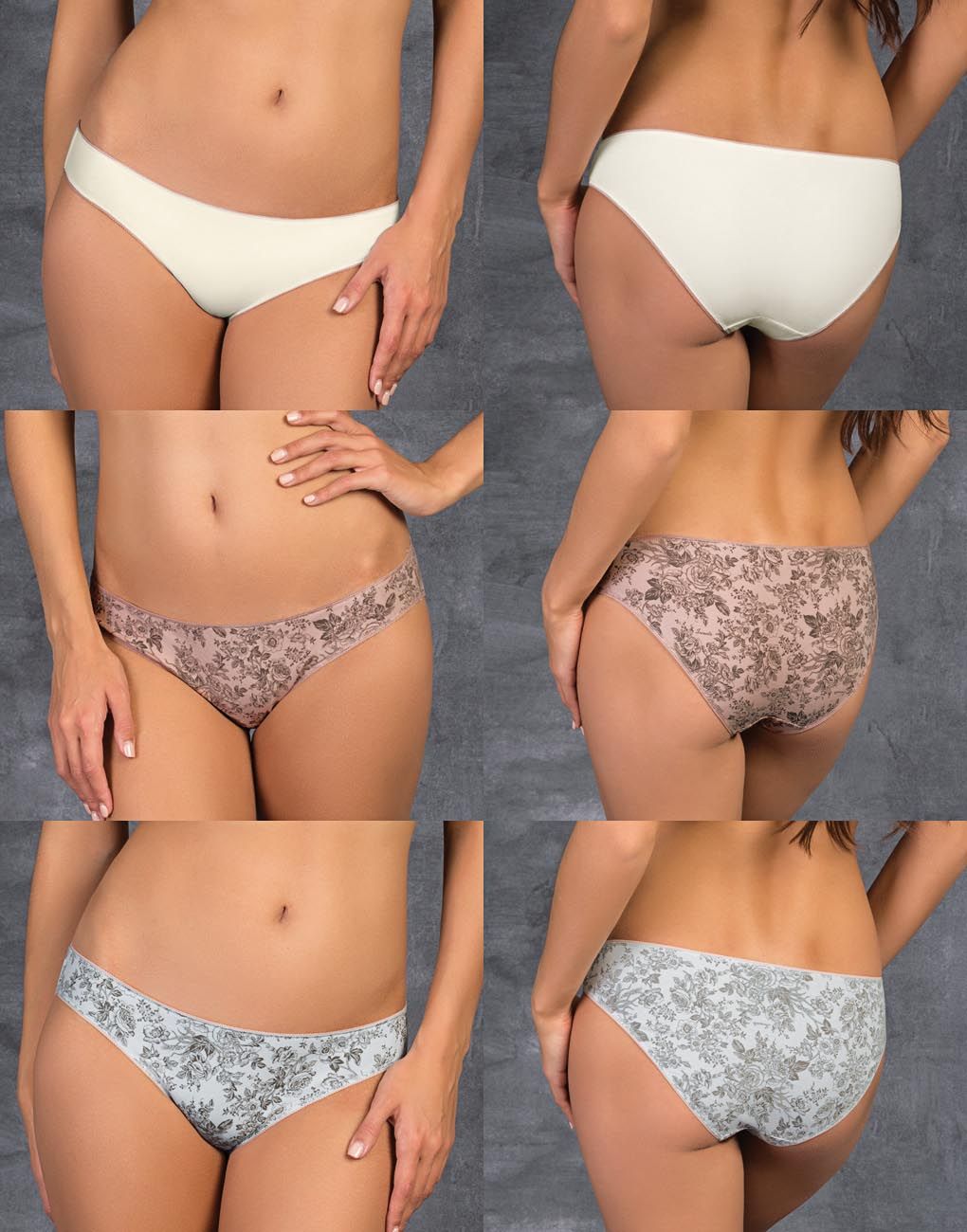 

Набор из 3-х слипов Flower (rose smoke, 4)