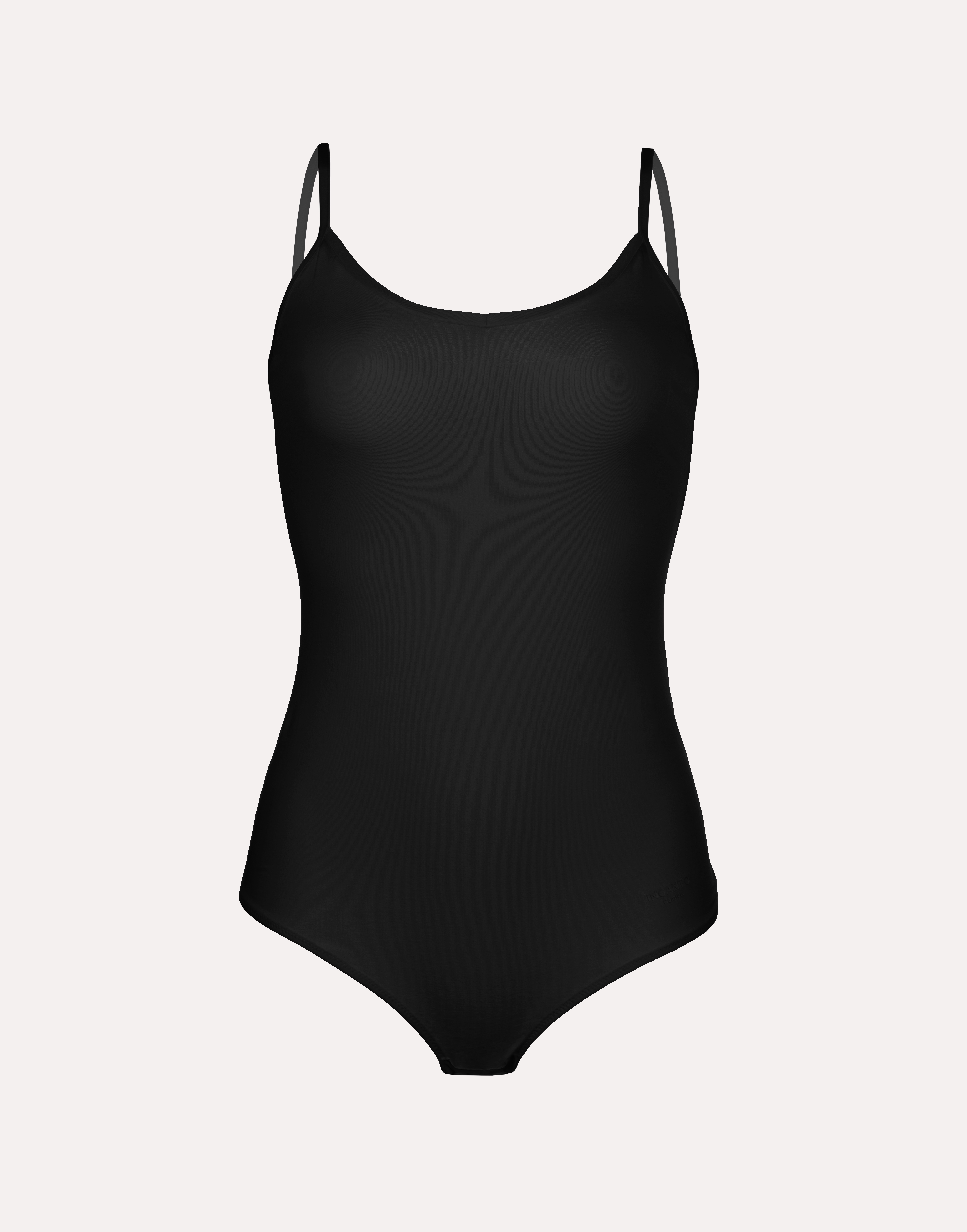 

Боди на бретелях Comfort, Черный;белый, Боди на бретелях Comfort