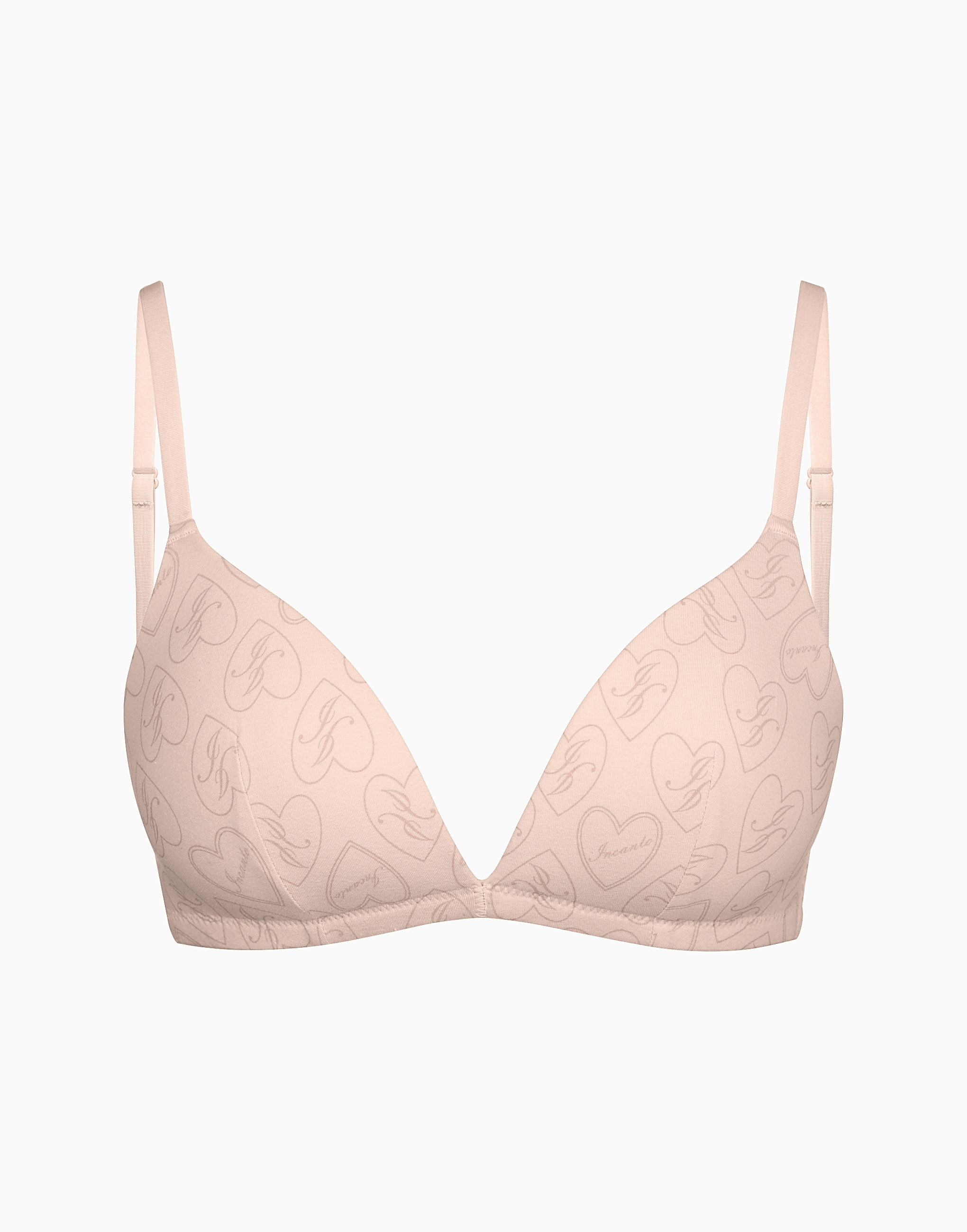 

Бюстгальтер с треугольными формованными чашками без косточек MD341, Розовый, Бюстгальтер с треугольными формованными чашками без косточек MD341