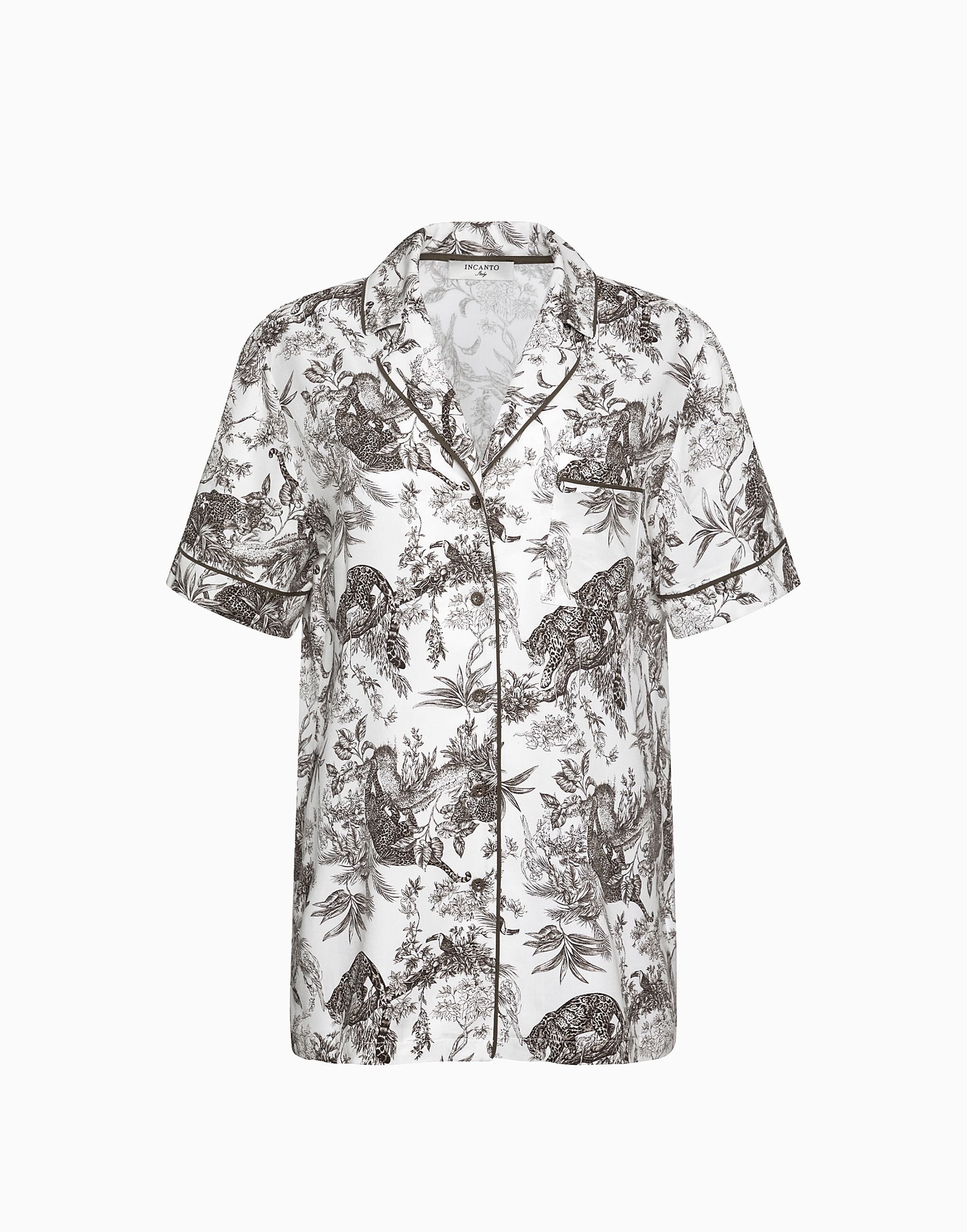 Рубашка с короткими рукавами, мультиколор, арт. 14597