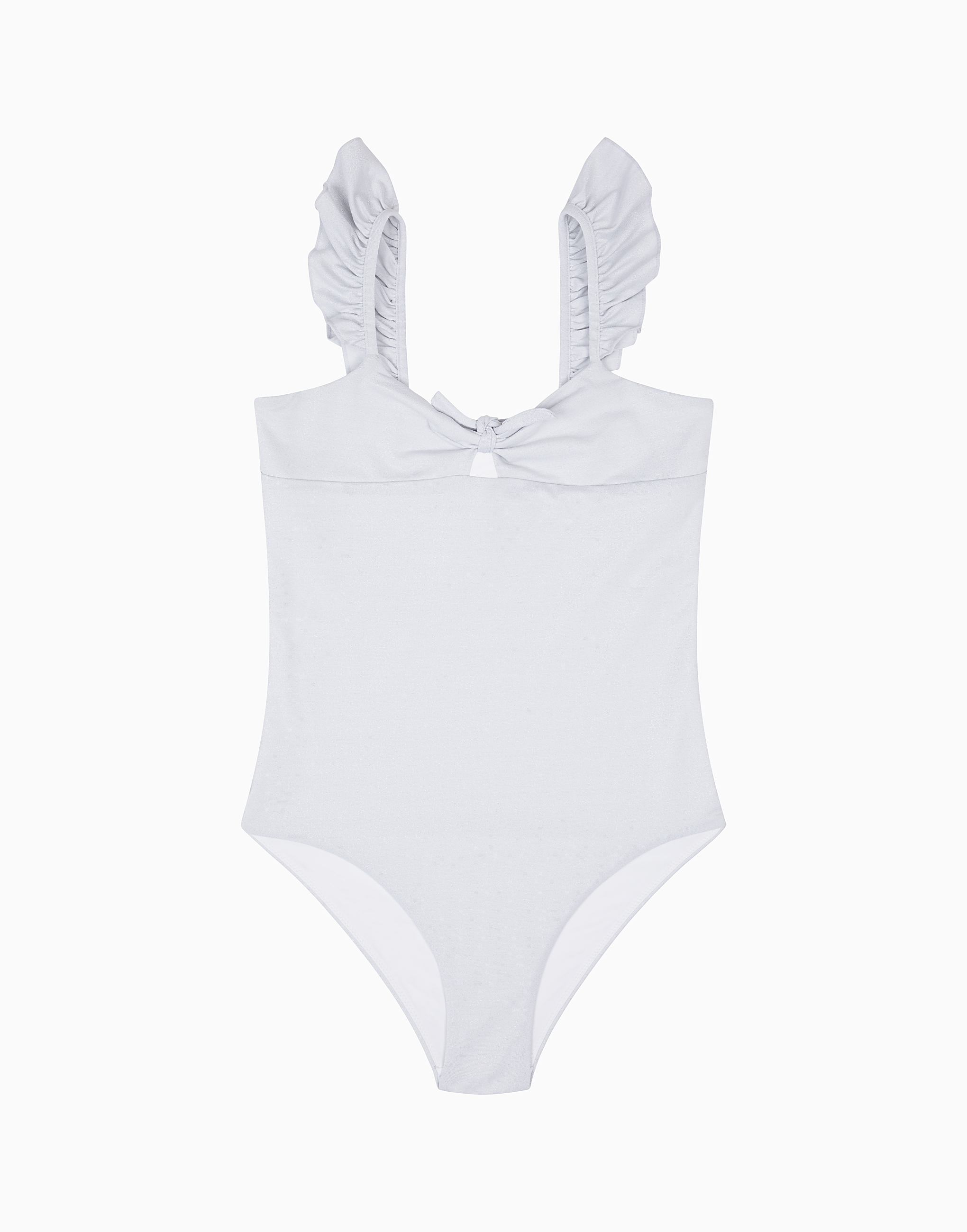 Сплошной купальник для девочки, platinum, арт. 17202