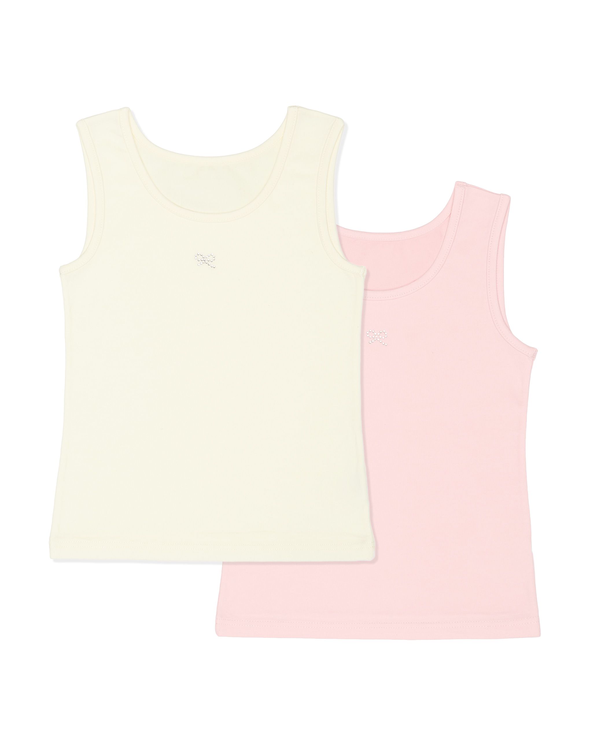 

Набор из 2-х маек Basic (panna/dolce rosa, 3)