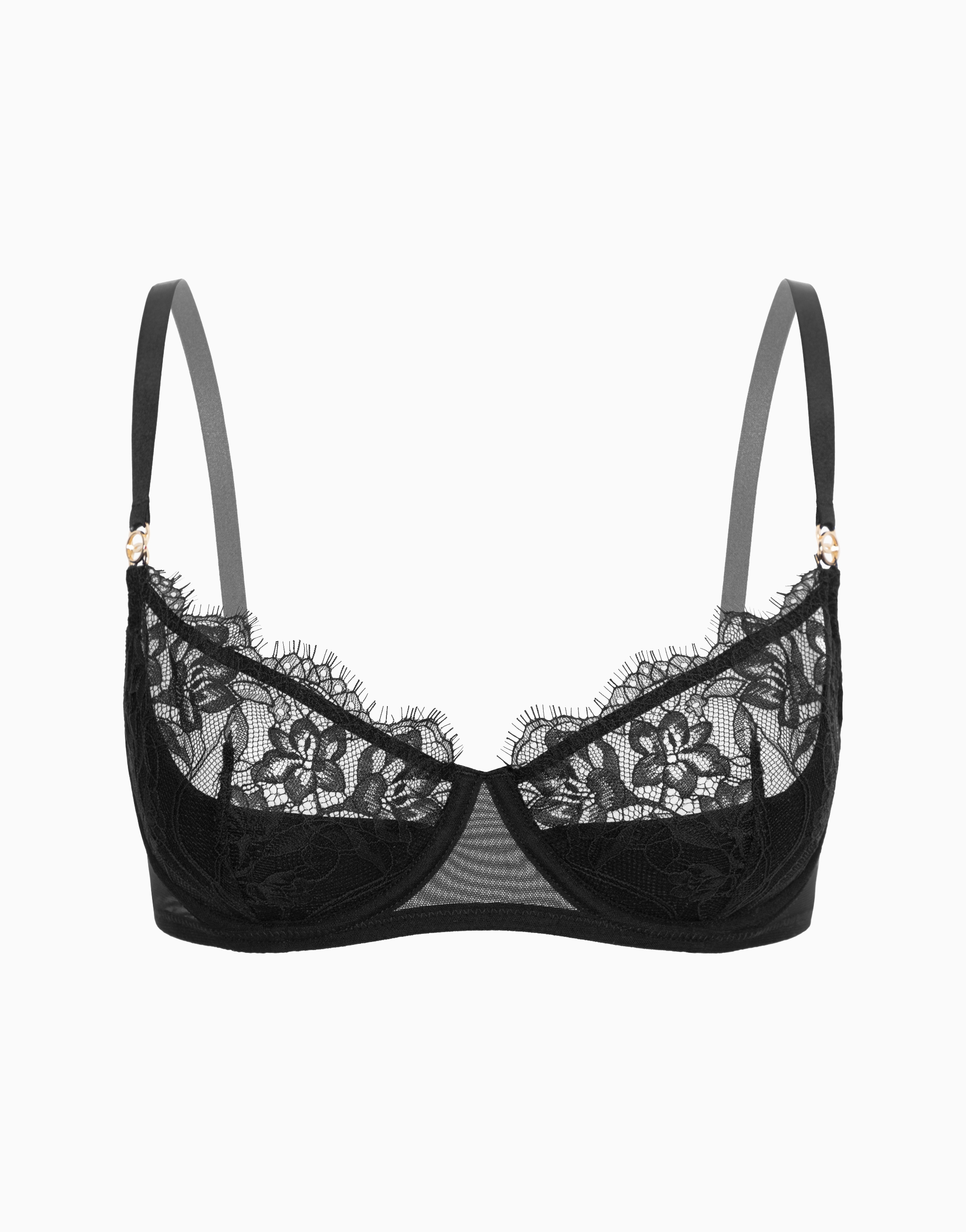 Бюстгальтер с мягкими чашками и спонжевой поддержкой на стане Sydney, черный, арт. 14328