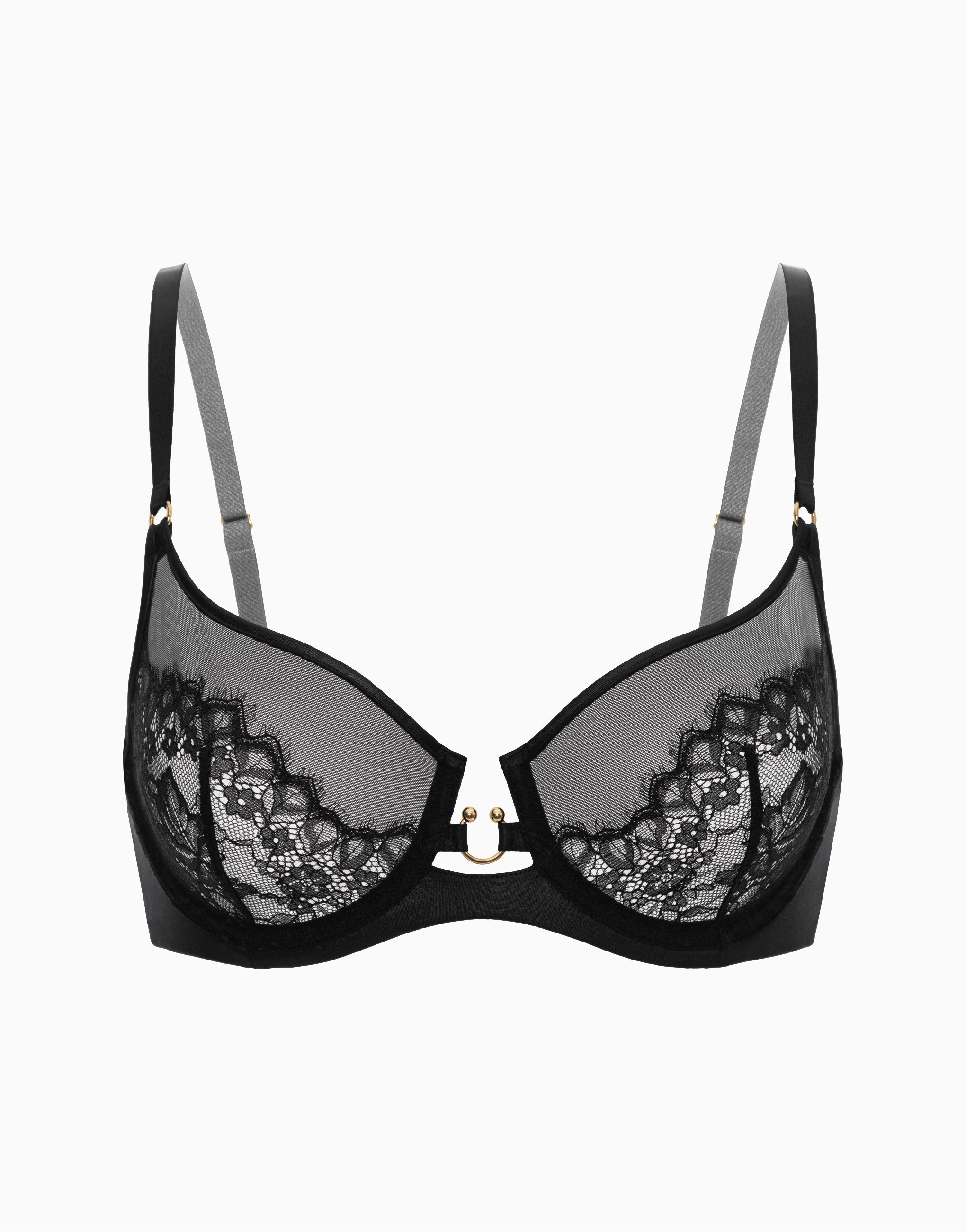 Бюстгальтер с мягкими чашками на стане Verona, черный, арт. 31421