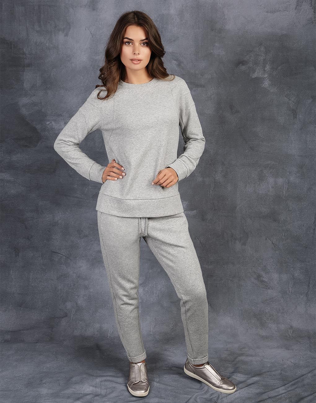 

Брюки Teona (grigio melange, 1)