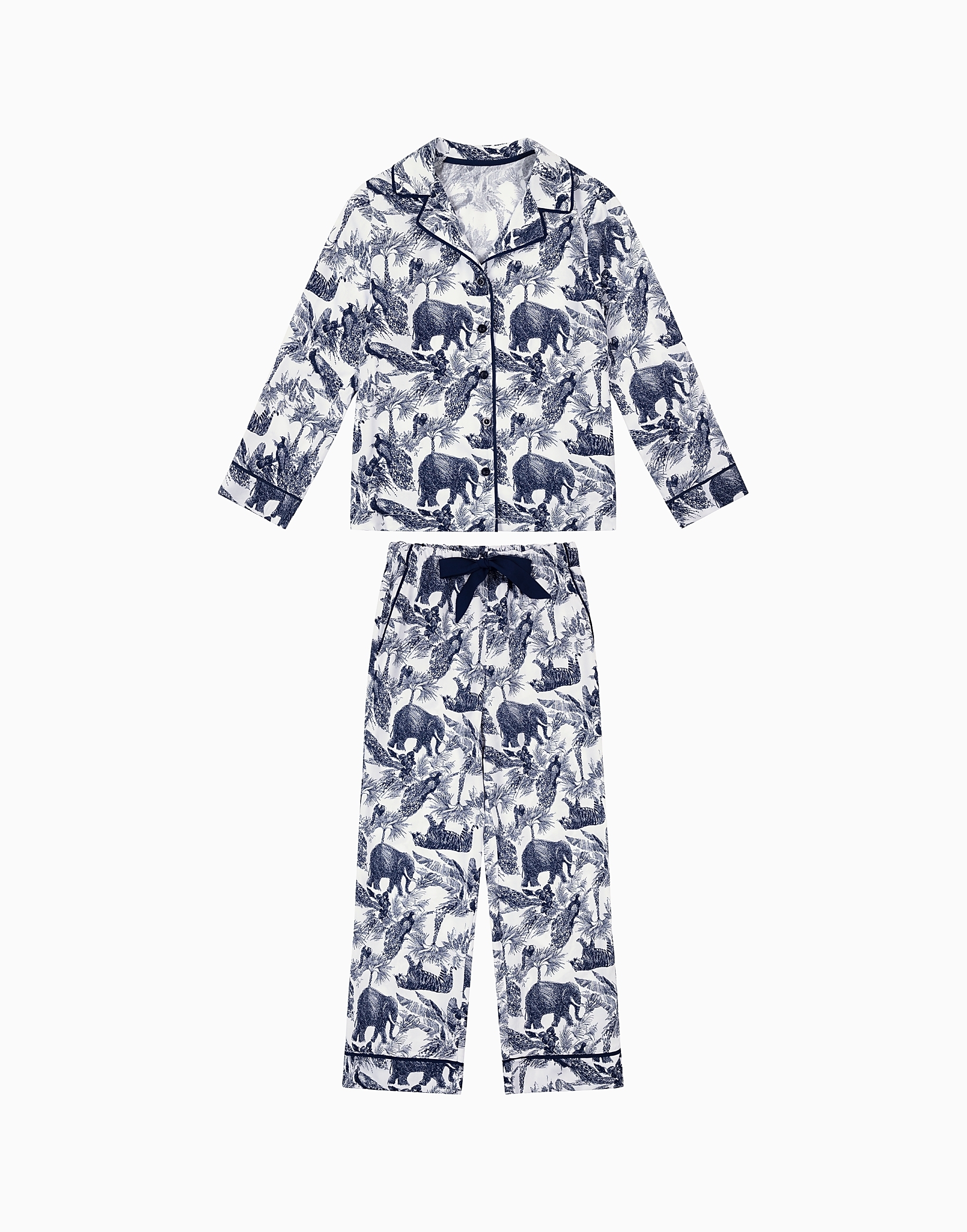 

Пижама для девочки MF856, Bianco print, Пижама для девочки MF856