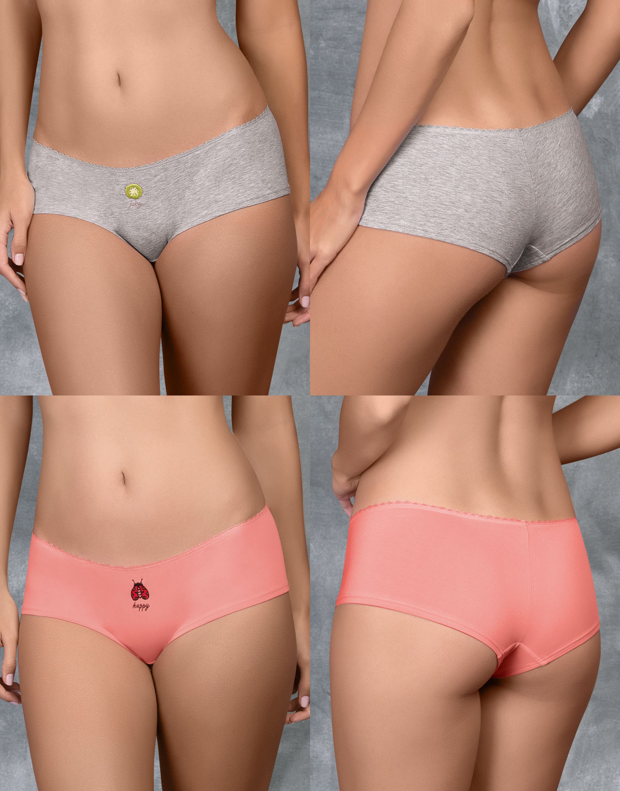 

Набор из 2-х шортиков средней посадки Lucky (multicolor, 3)