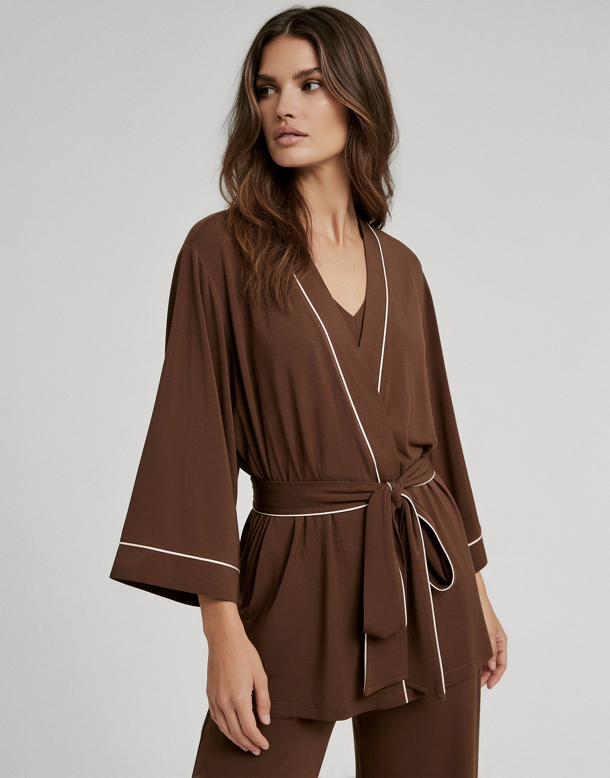 Халат Incanto PD1228, коричневый, арт. 4670393583228