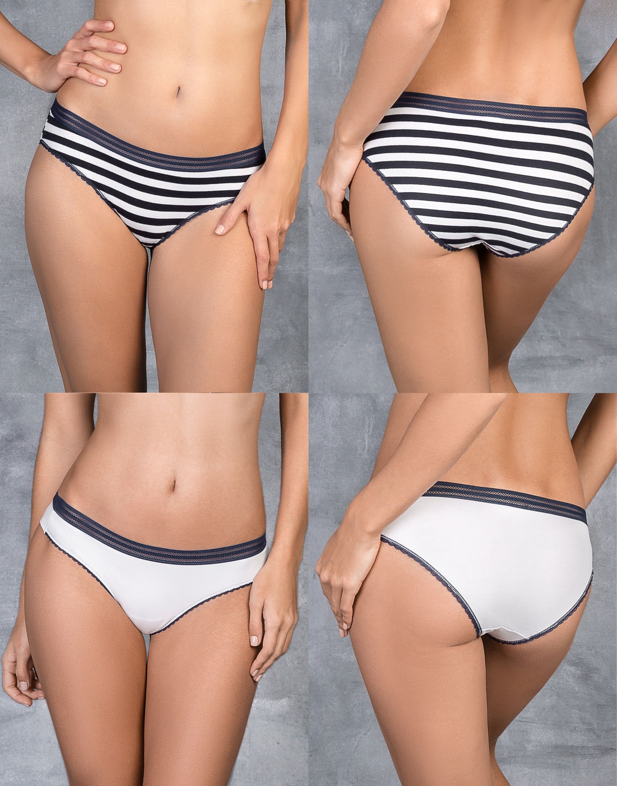 

Набор из 2-х слипов высокой посадки Rush (ink, 5)