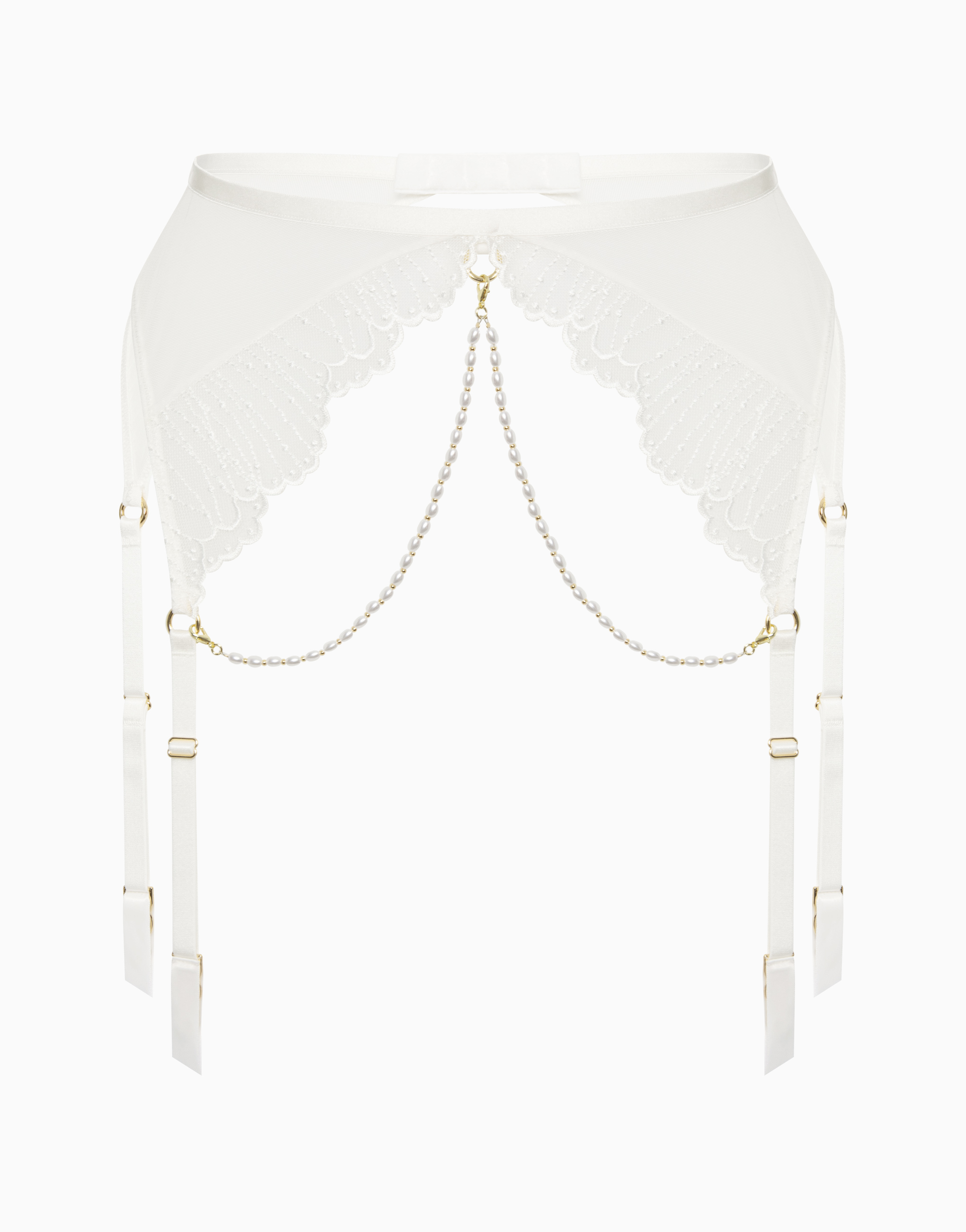 Пояс для чулок Incanto CD1157, белый, арт. 4670393582740