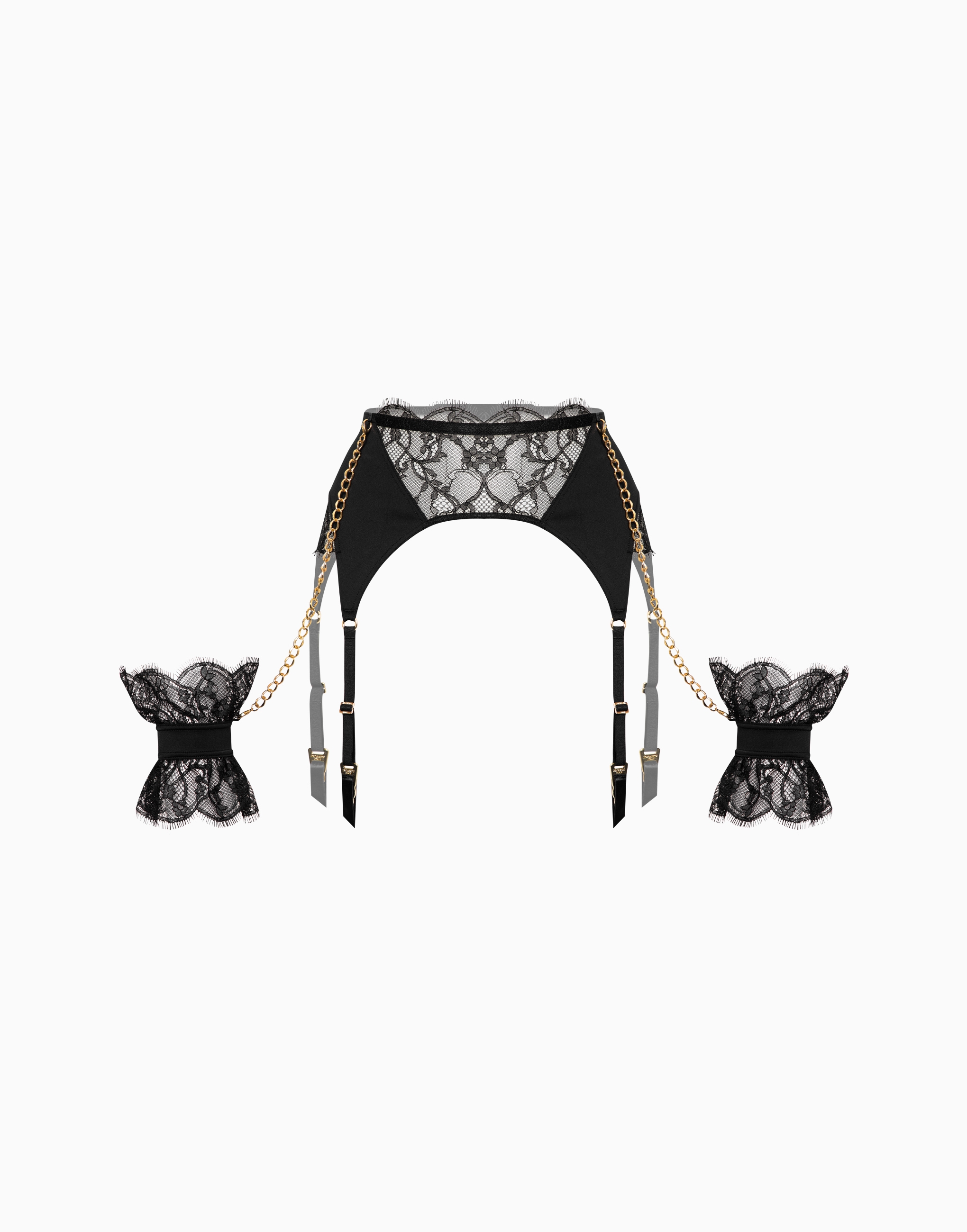 Пояс для чулок Incanto CD1046, черный, арт. 33203