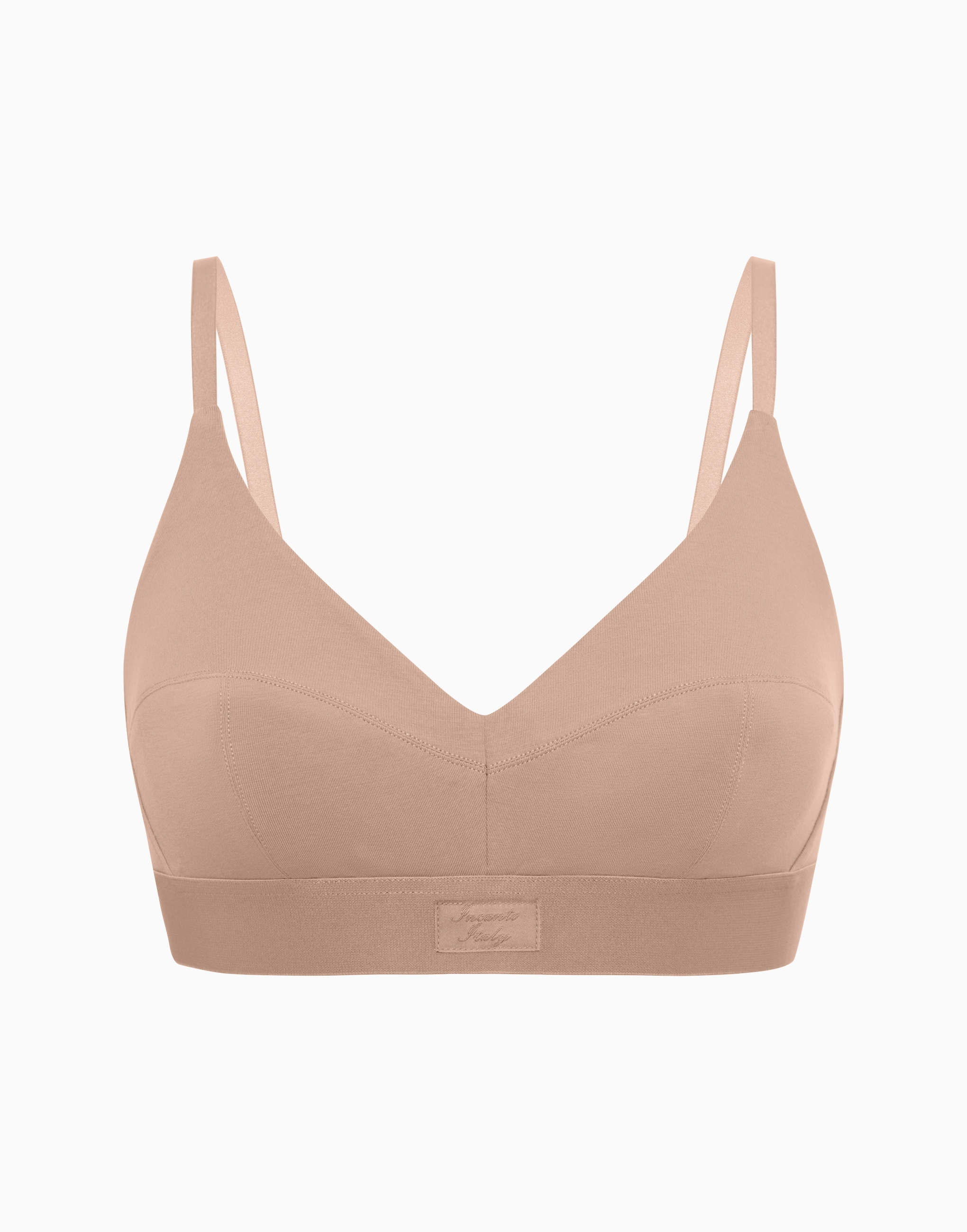 Бюстгальтер с мягкими чашками без косточек на стане Madrid, бежевый, арт. 4670393539799