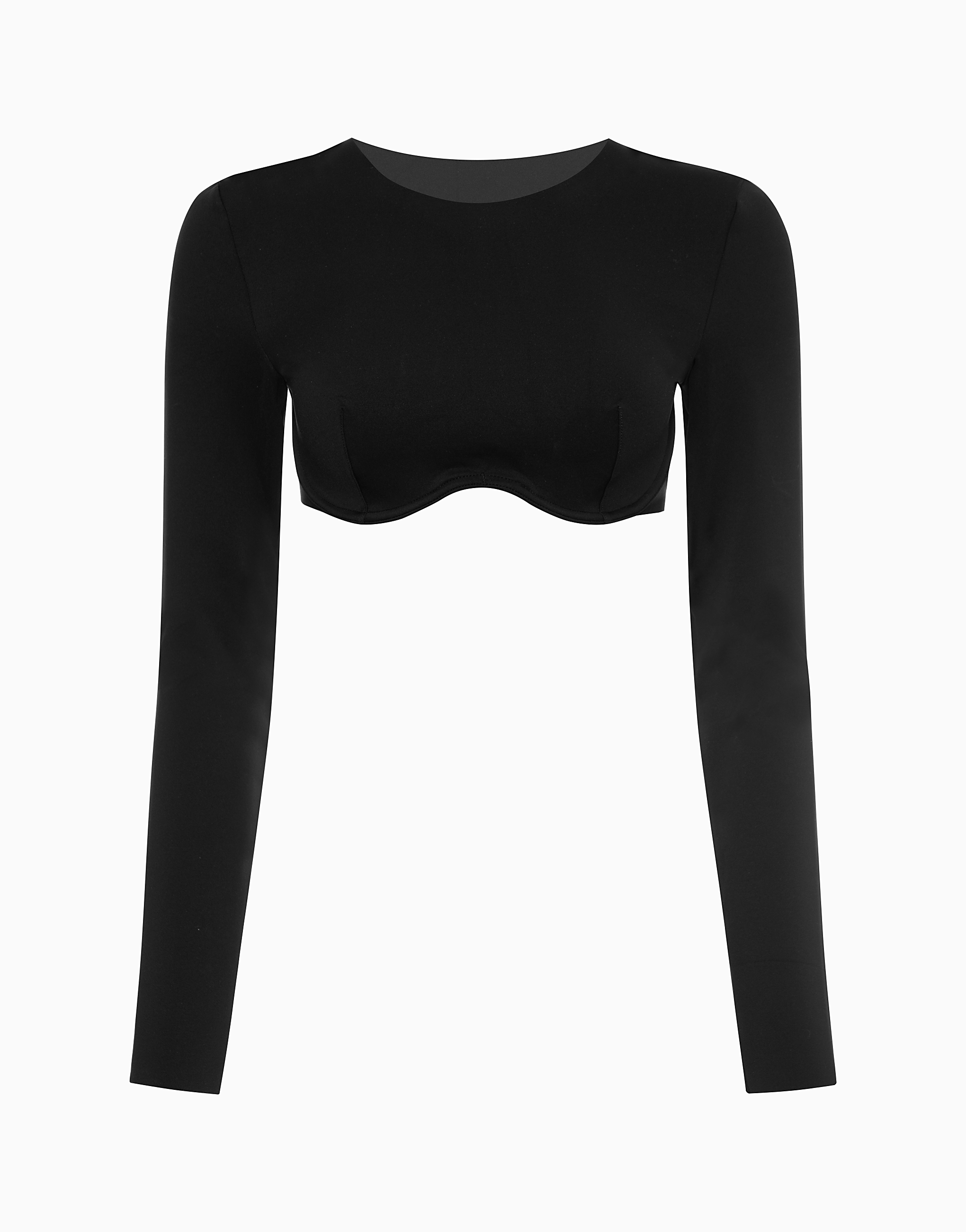 

Полутоп с длинными рукавами CD479, Черный, Полутоп с длинными рукавами CD479