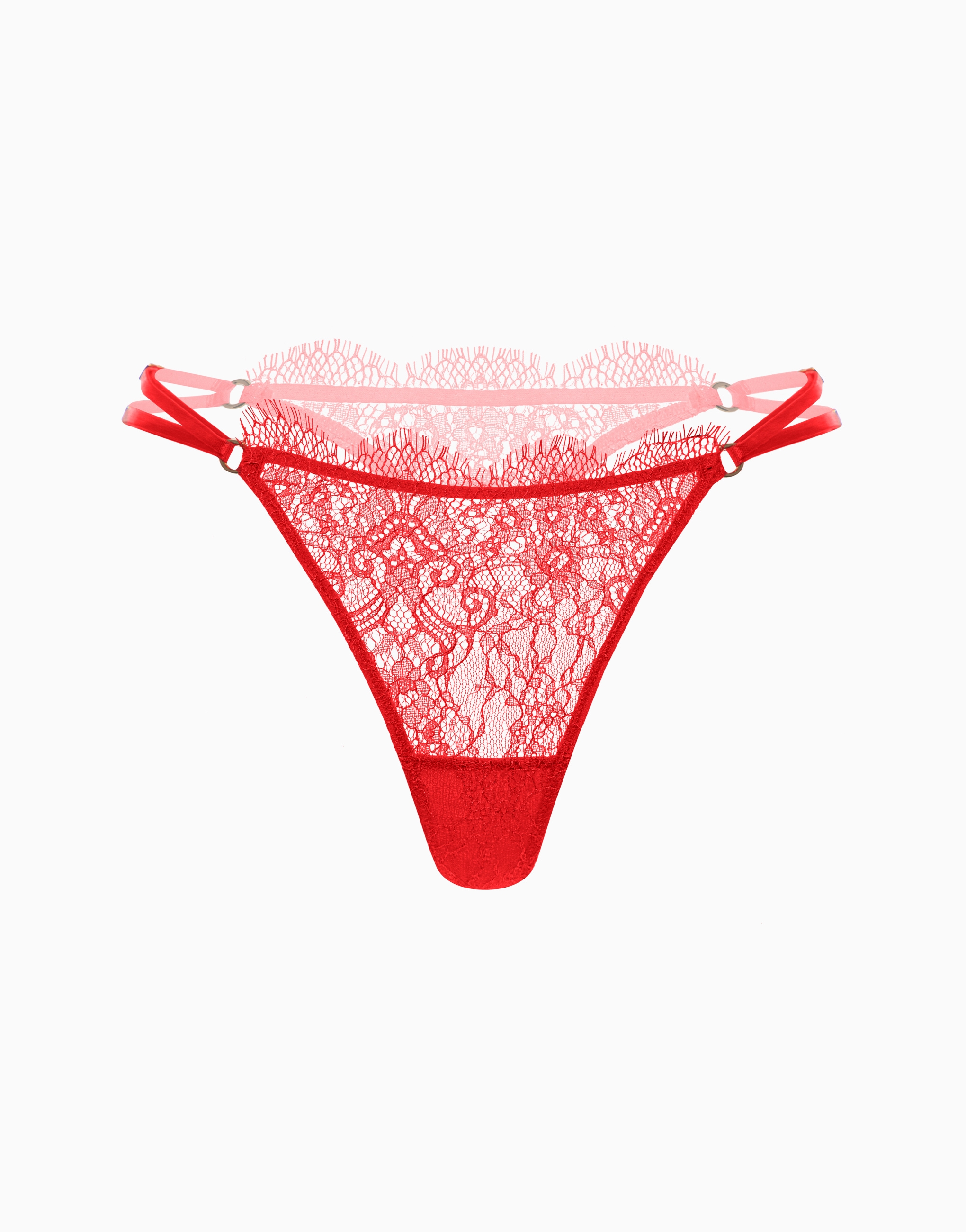 

Стринги CD1006, Гранатовый, Стринги CD1006