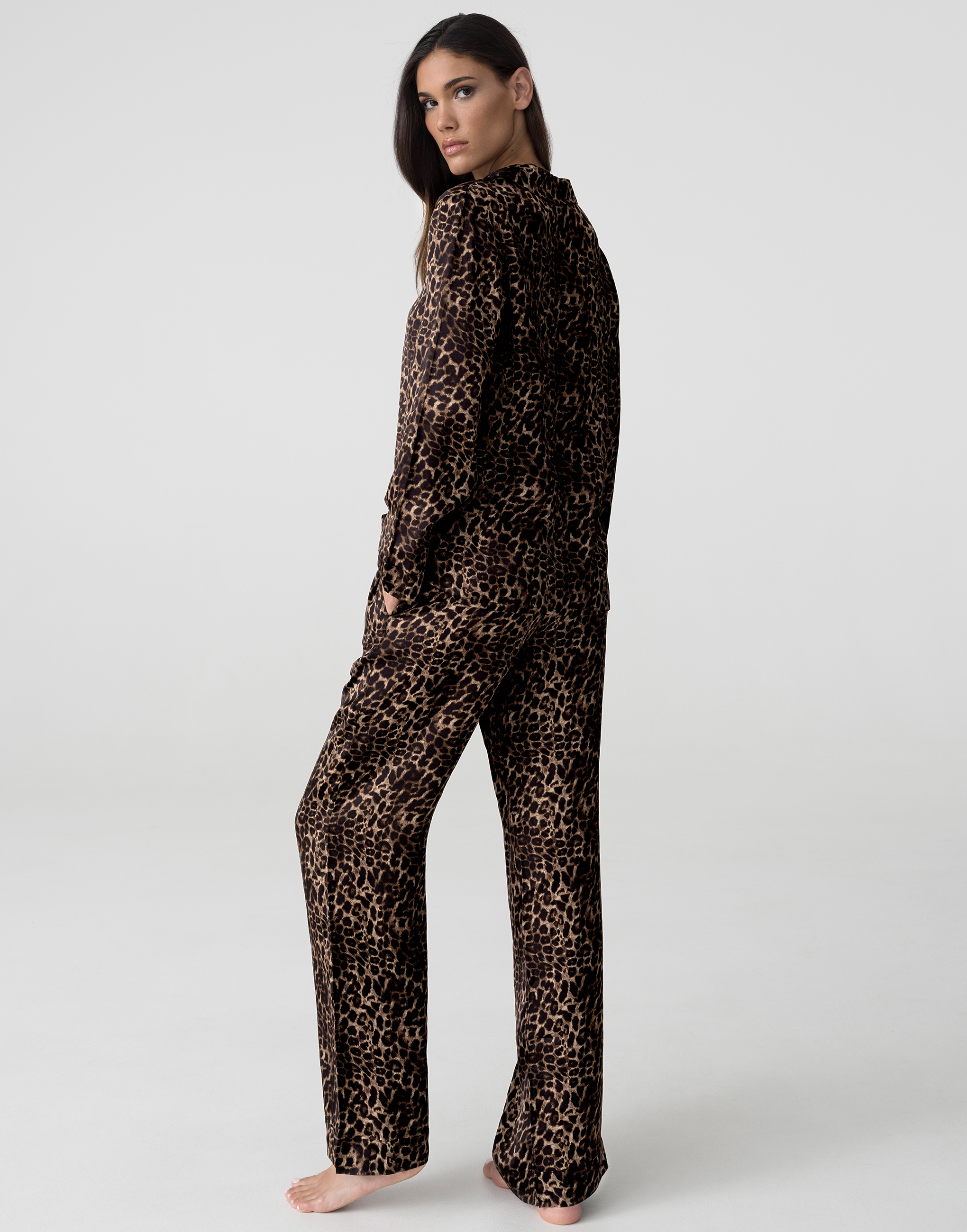 Брюки, шоколадный, арт. 31066