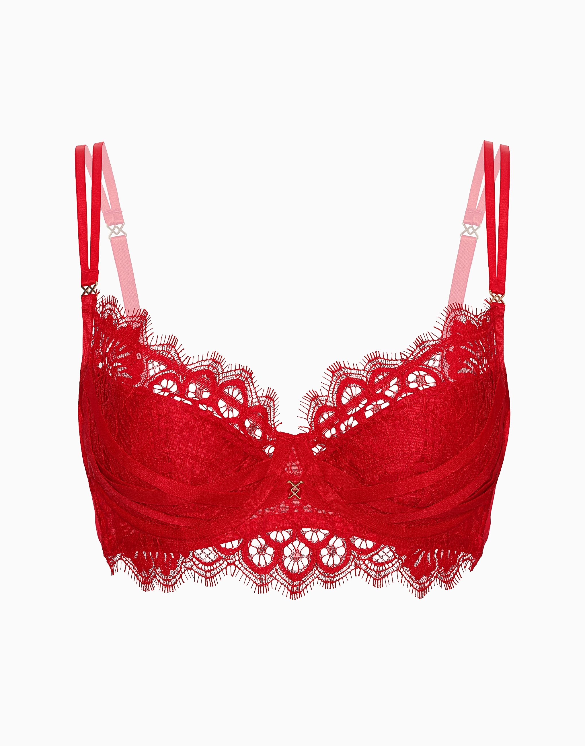 

Бюстгальтер с мягкими чашками и спонжевой поддержкой на стане Sydney CD664, Красный, Бюстгальтер с мягкими чашками и спонжевой поддержкой на стане Sydney CD664