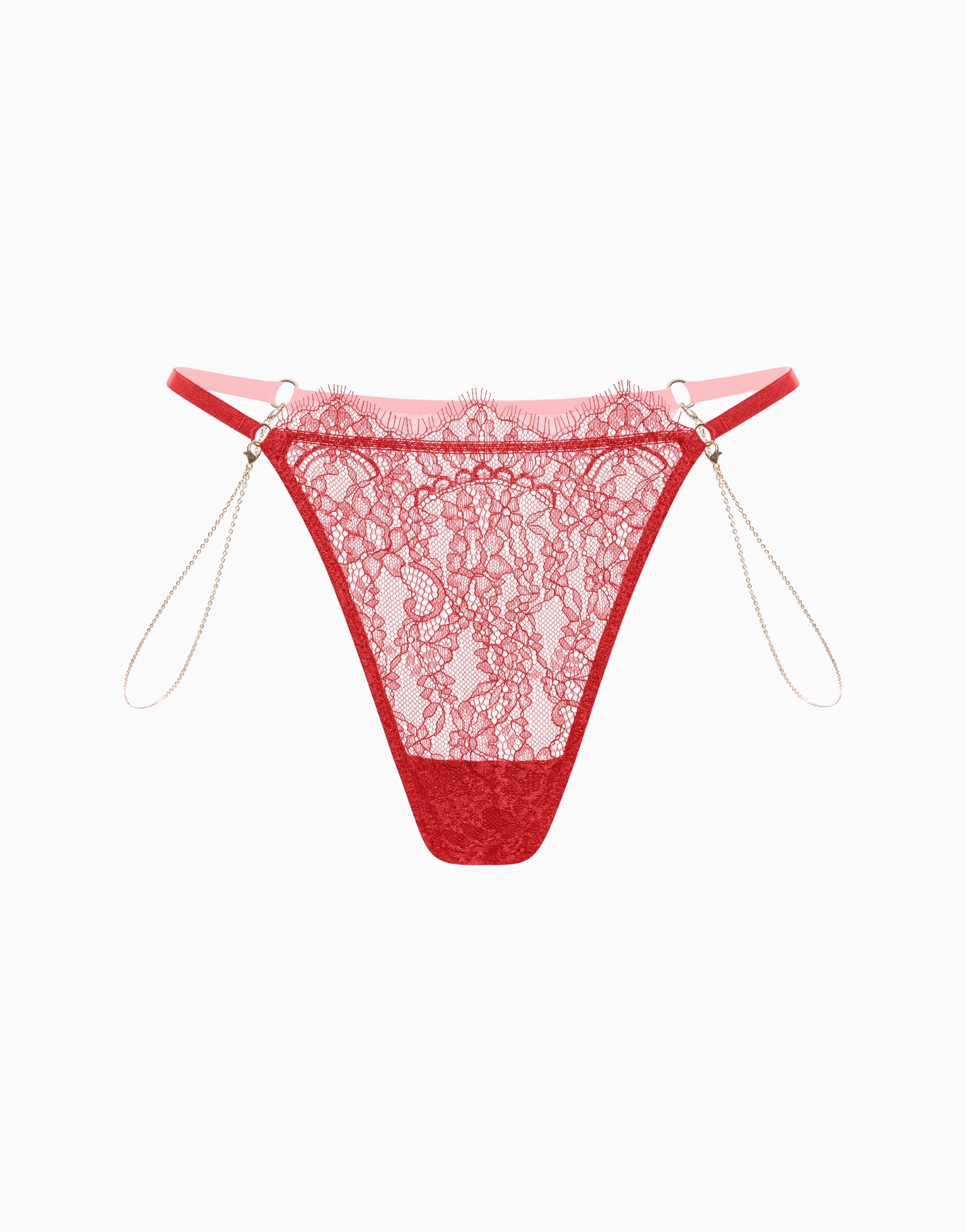 Стринги Incanto высокая посадка CD1136, красный, арт. 4670393575742