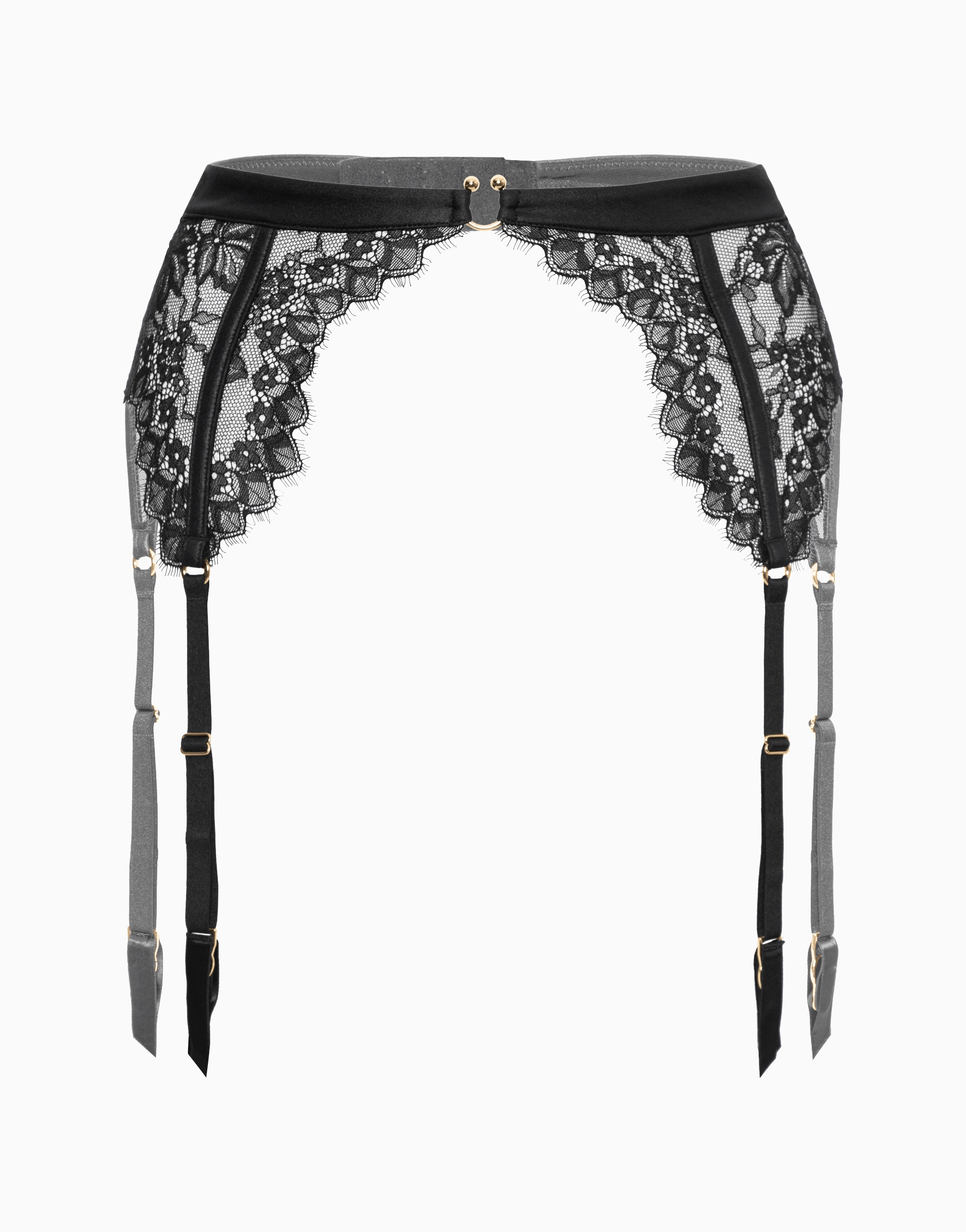 Пояс для чулок, черный, арт. 31419