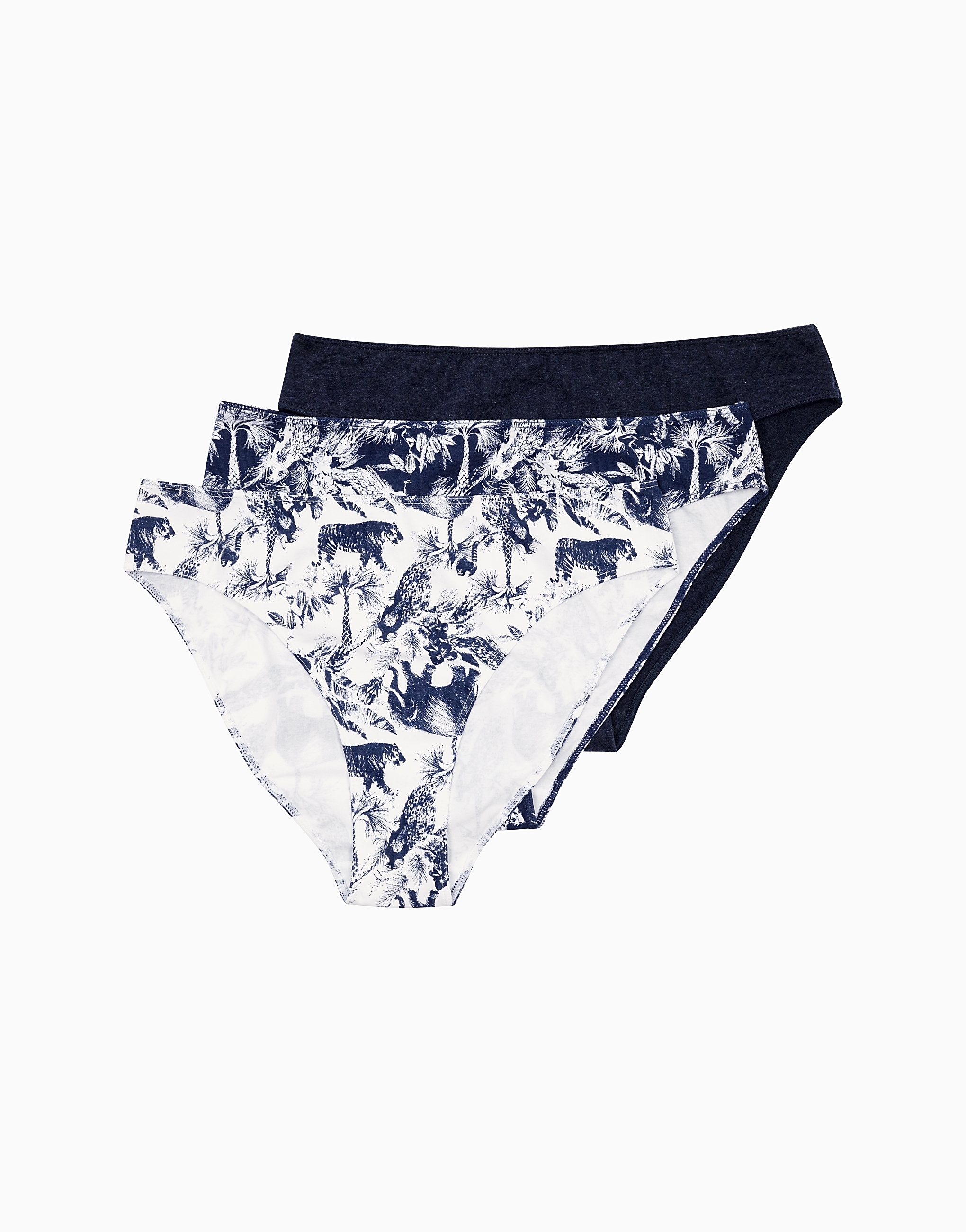 

Набор из 3-х слипов высокая посадка MD775, Мультиколор, Набор из 3-х слипов высокая посадка MD775