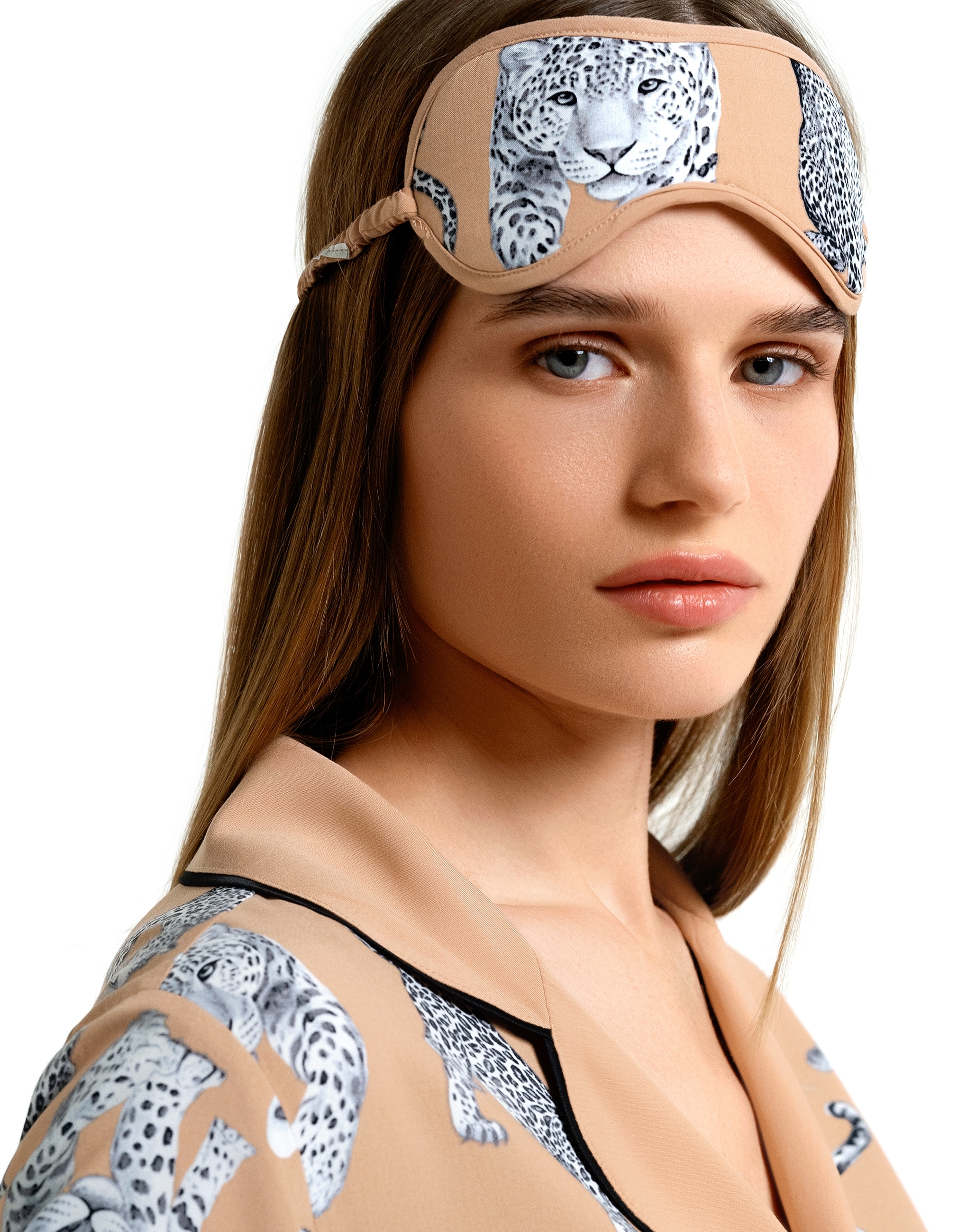 

Маска для сна PD414, Коричневый, Маска для сна PD414