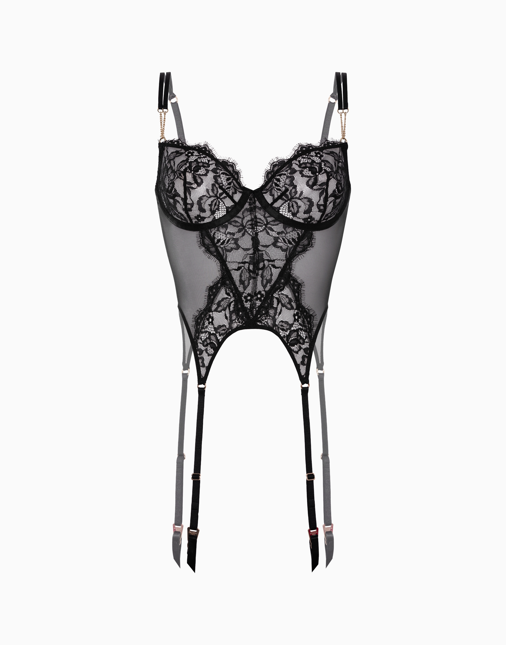 Корсет, черный, арт. 16141