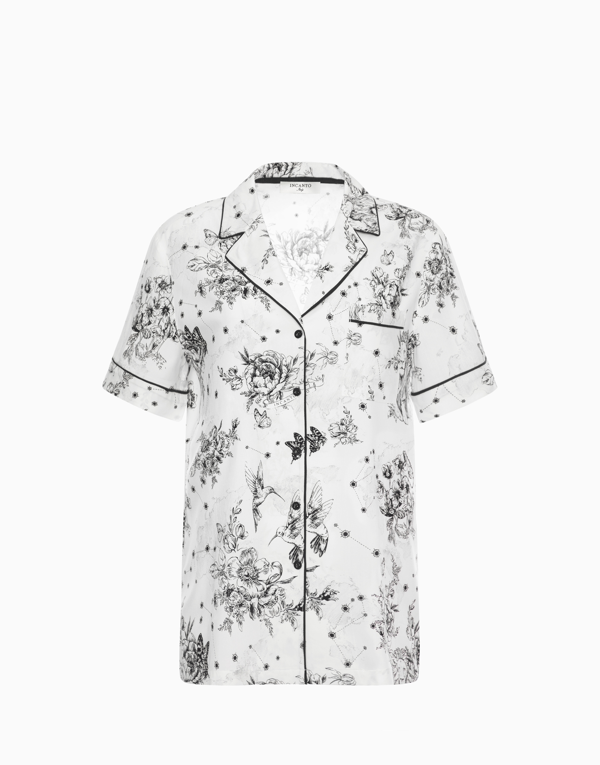 Рубашка с короткими рукавами, мультиколор, арт. 14671