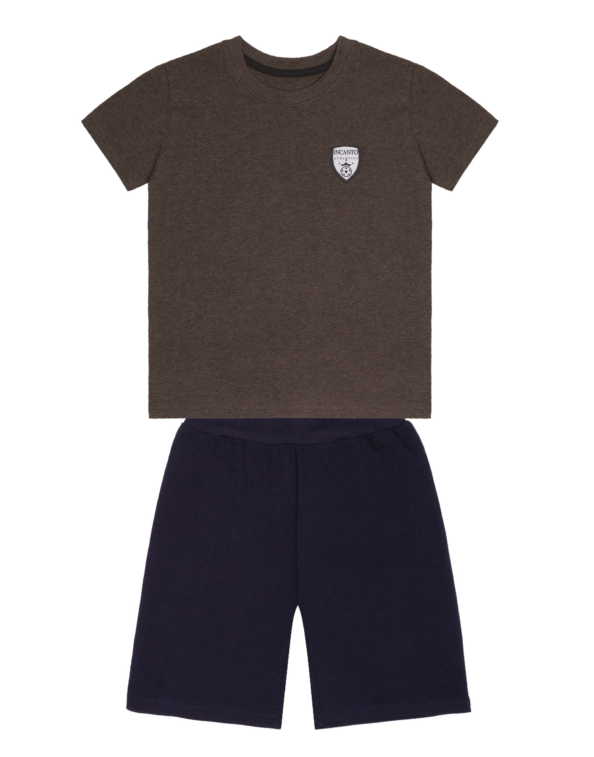 

Футболка и шорты Athletics (marrone melange, 3)