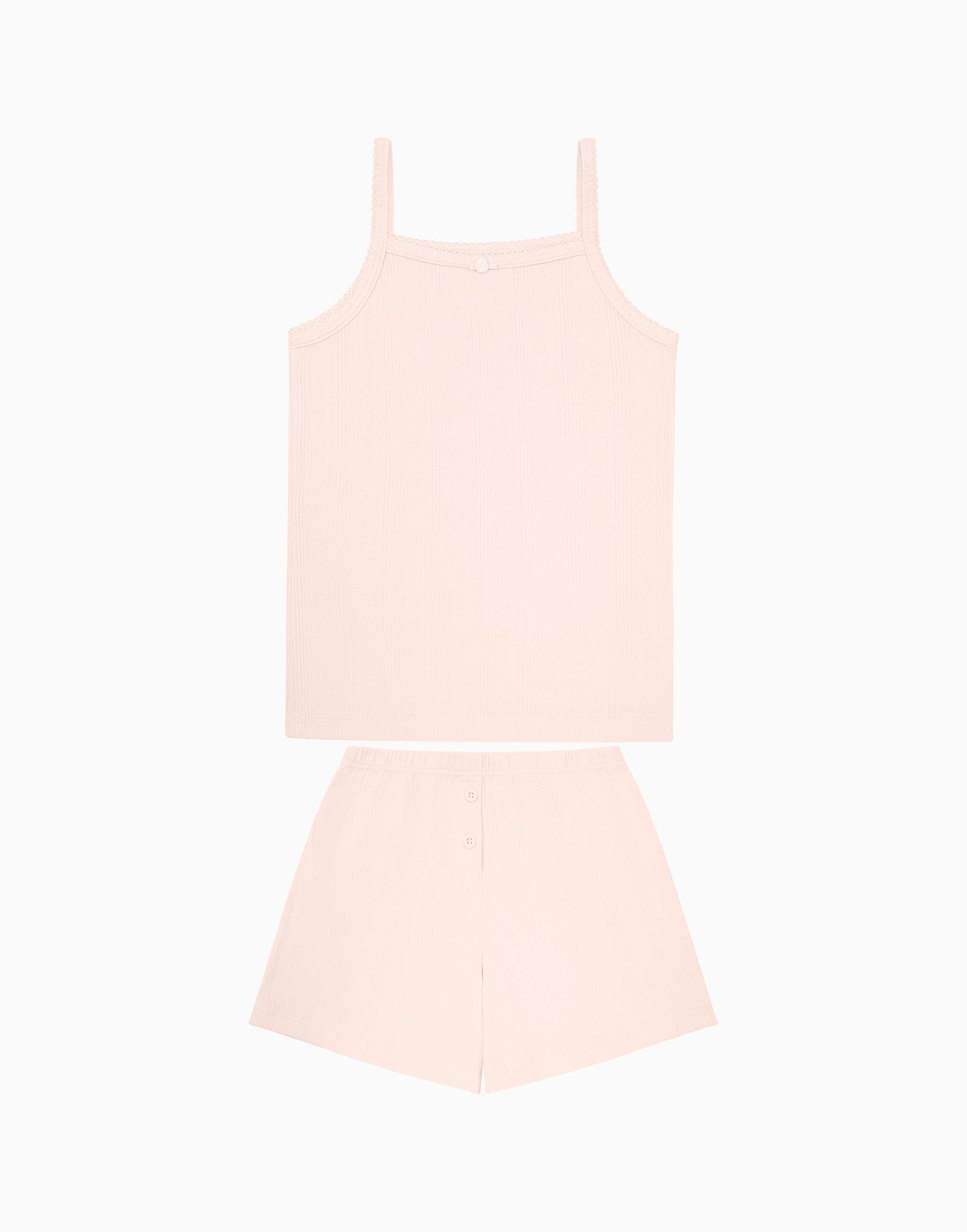 Комплект майка и шорты для девочки, молочный, арт. 32113