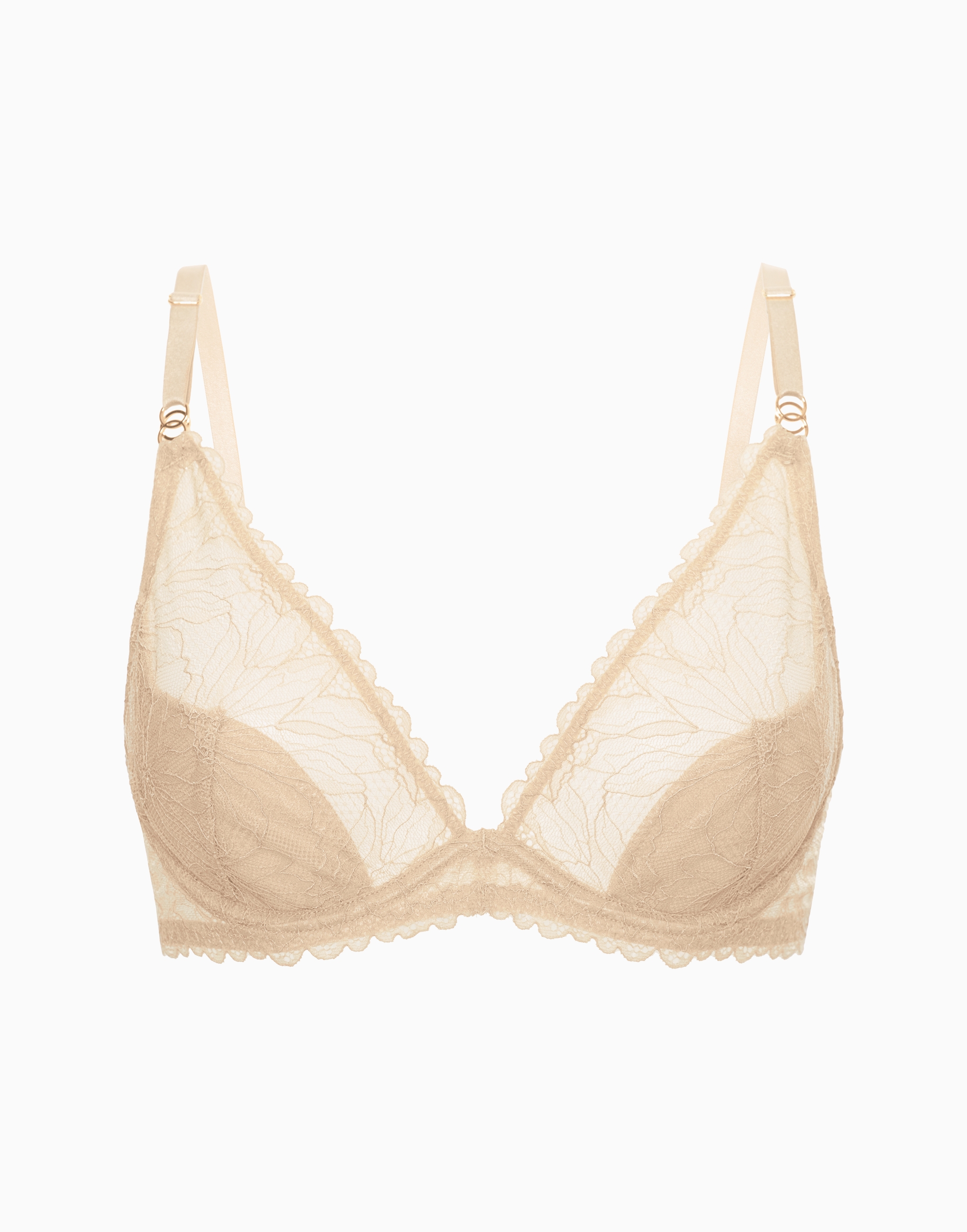 Бюстгальтер с мягкими чашками и спонжевой поддержкой на стане Casablanca, бежевый, арт. 4670374468735