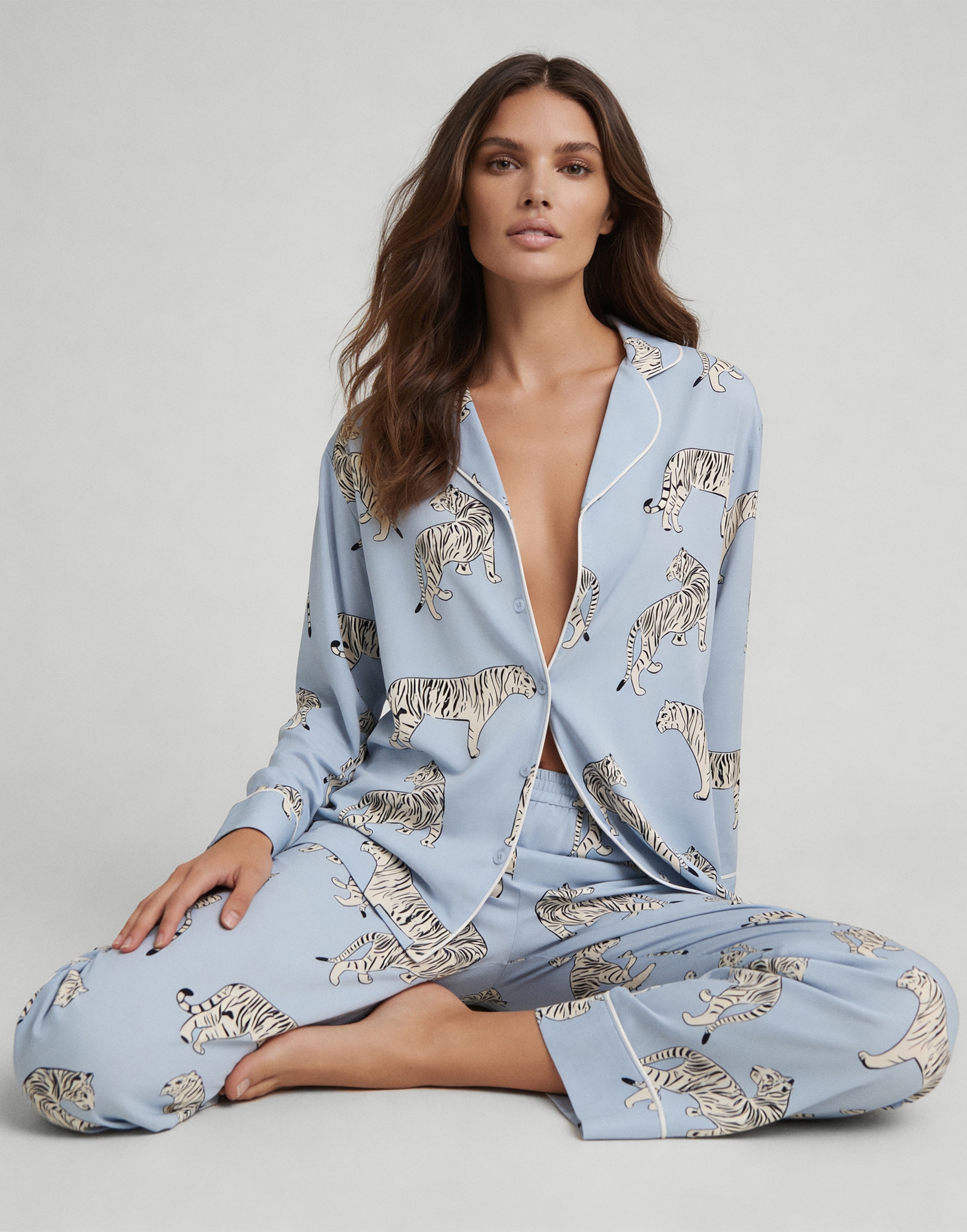 Рубашка для пижамы Incanto PD1206, голубой, арт. 4670393585673