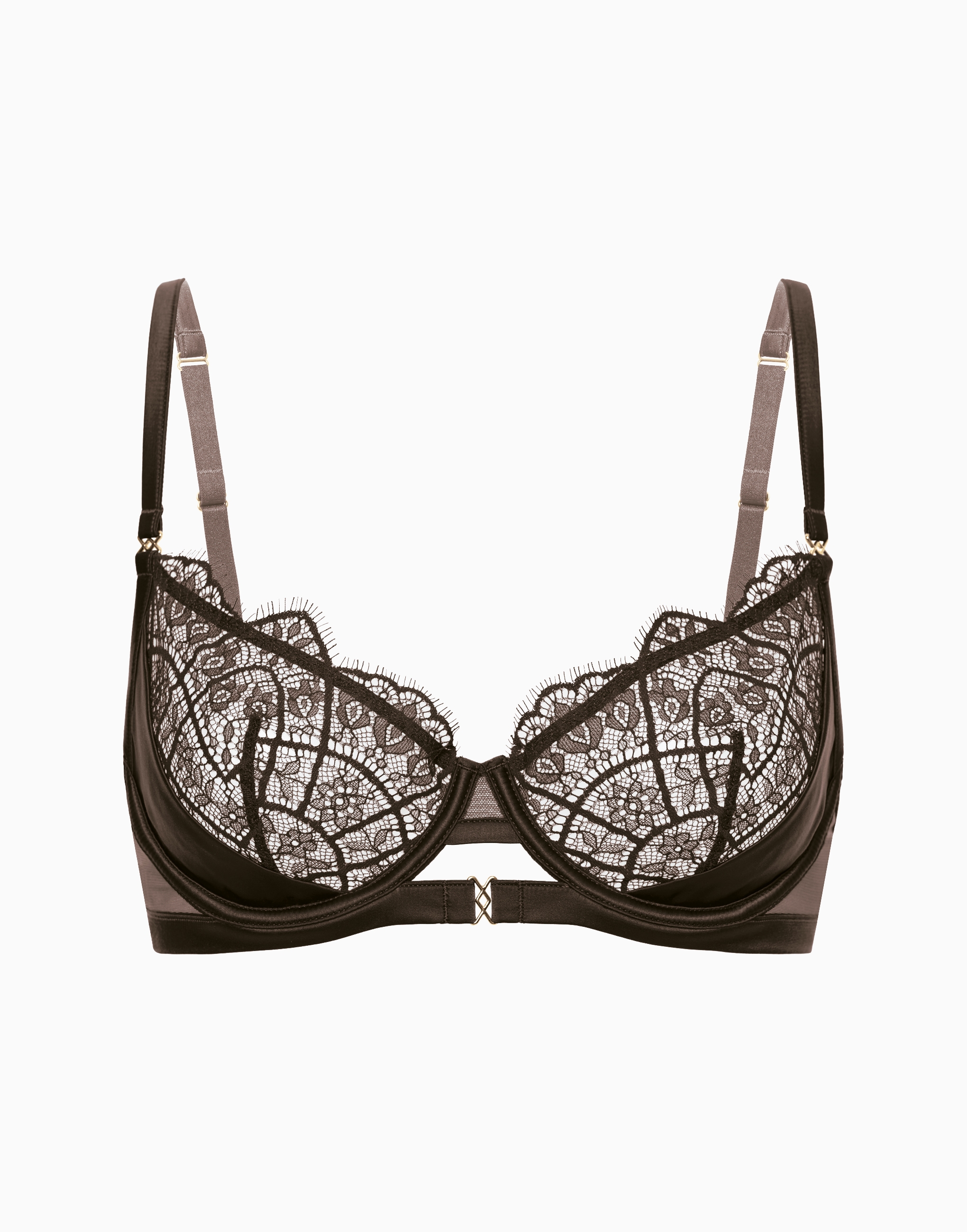 Бюстгальтер с мягкими чашками на стане Verona, коричневый, арт. 4670393542300