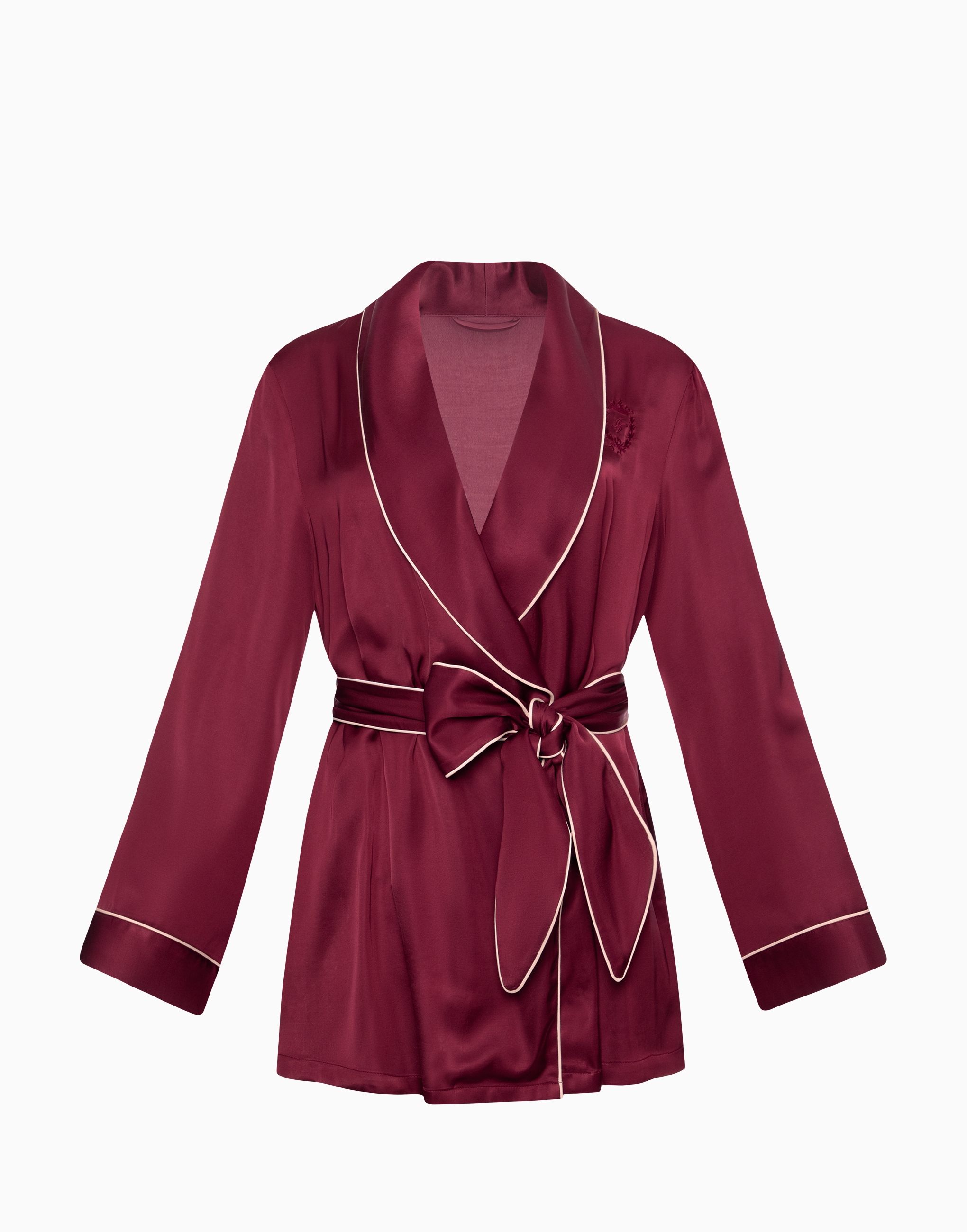 

Жакет с длинными рукавами PD1082, Бордовый;черный, Жакет с длинными рукавами PD1082