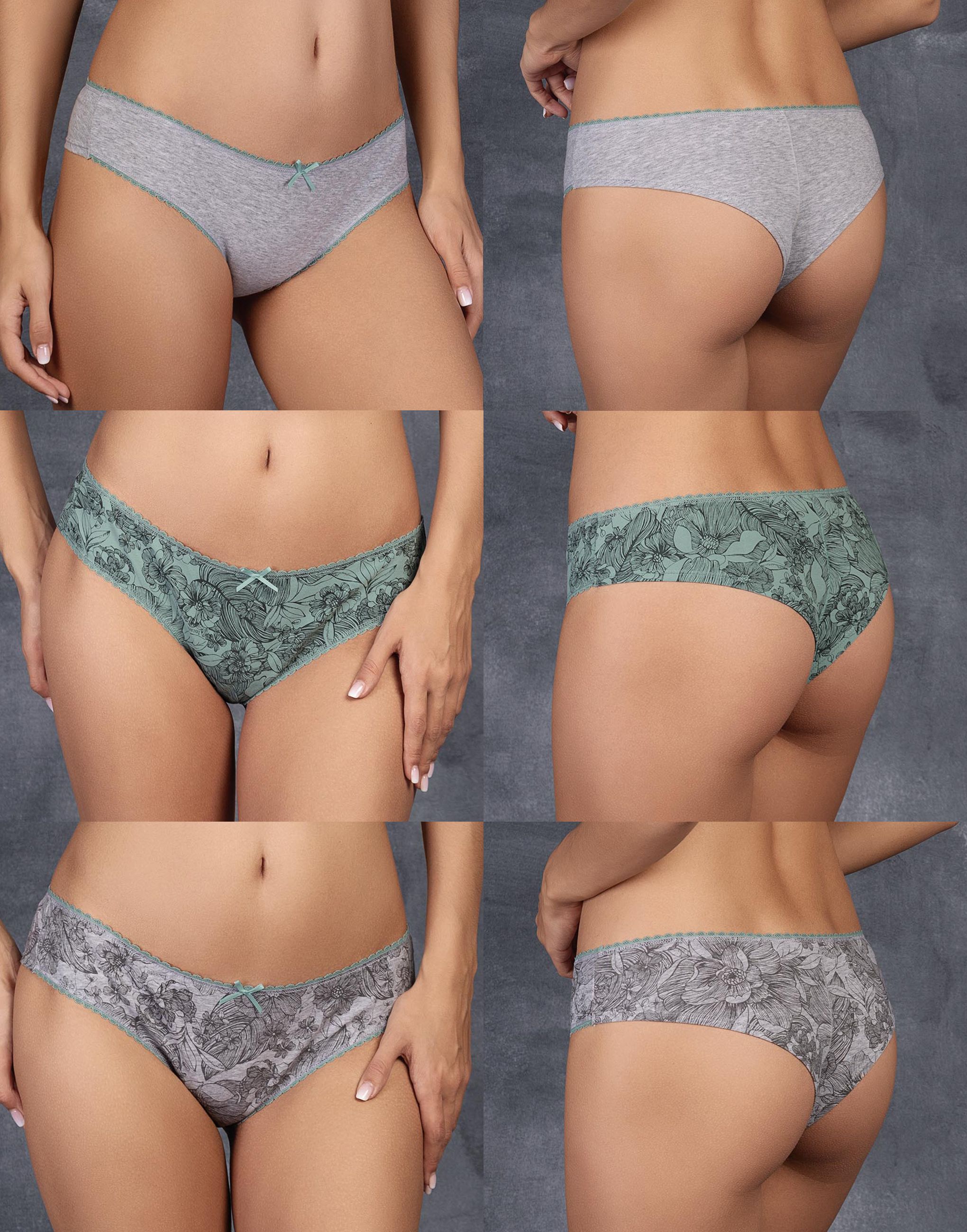 

Набор из 3-х бразилиано средней посадки Ariadna (menthol, 1)