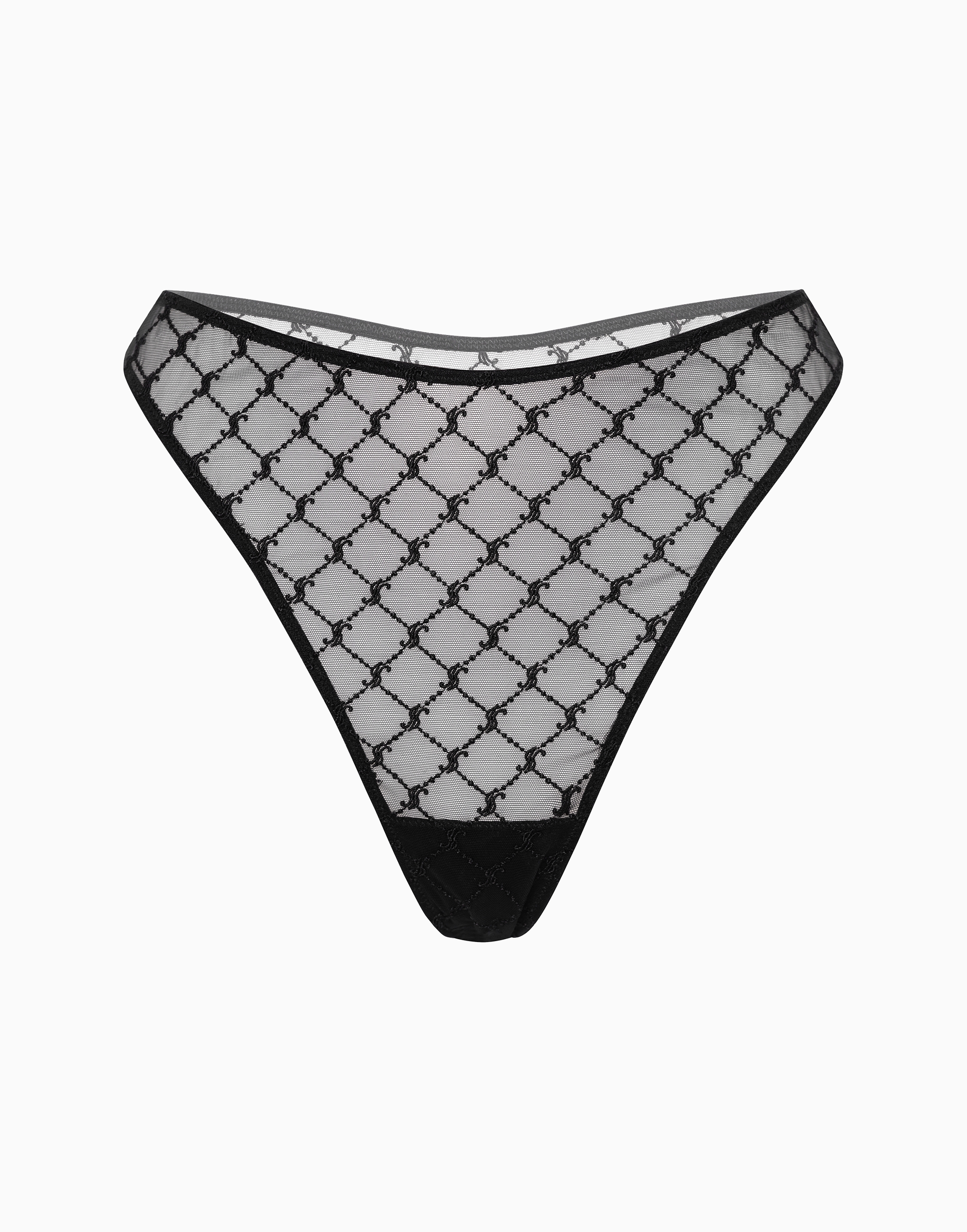 

Стринги высокая посадка CD1027, Черный, Стринги высокая посадка CD1027