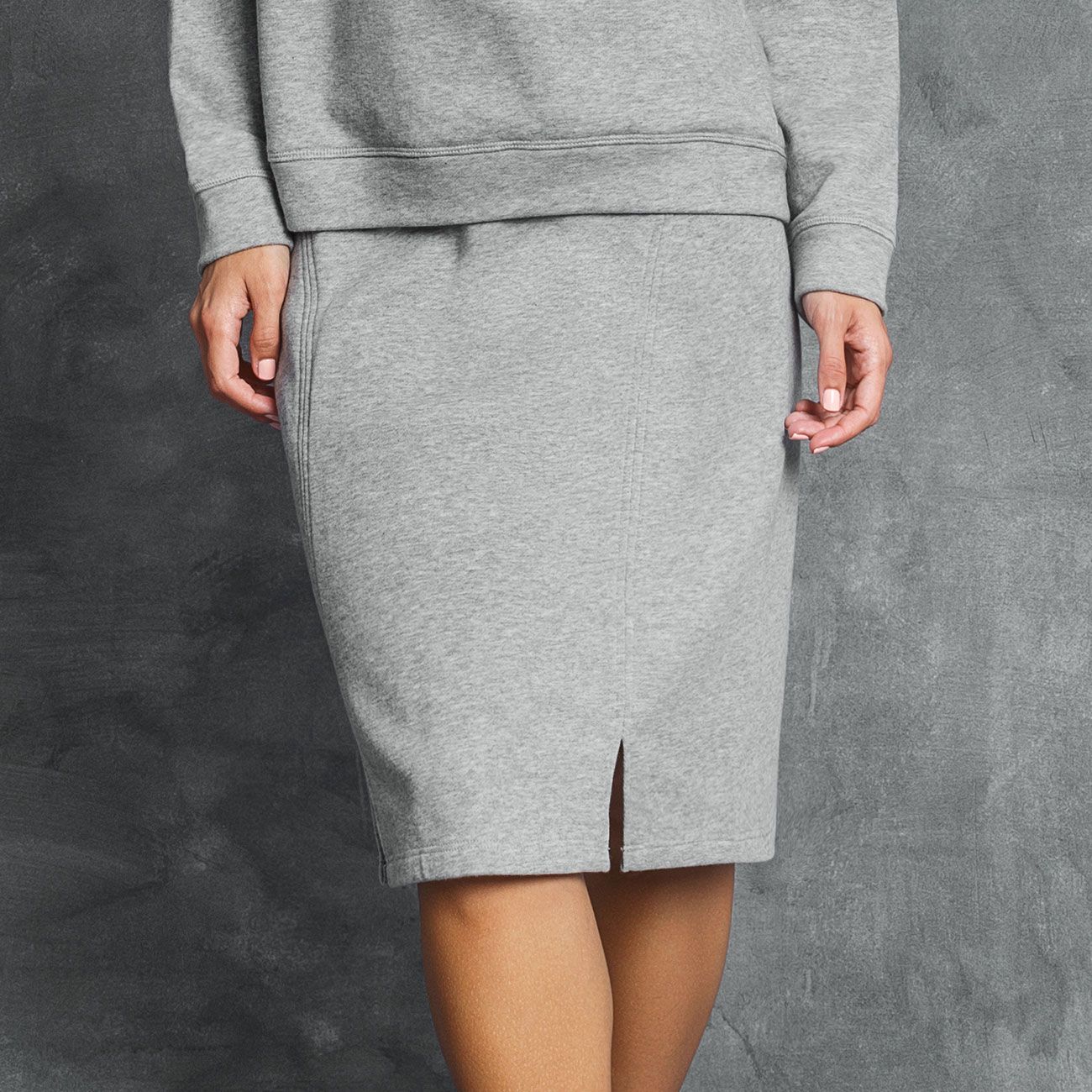 

Юбка Chloe (grigio chiaro melange, 1)