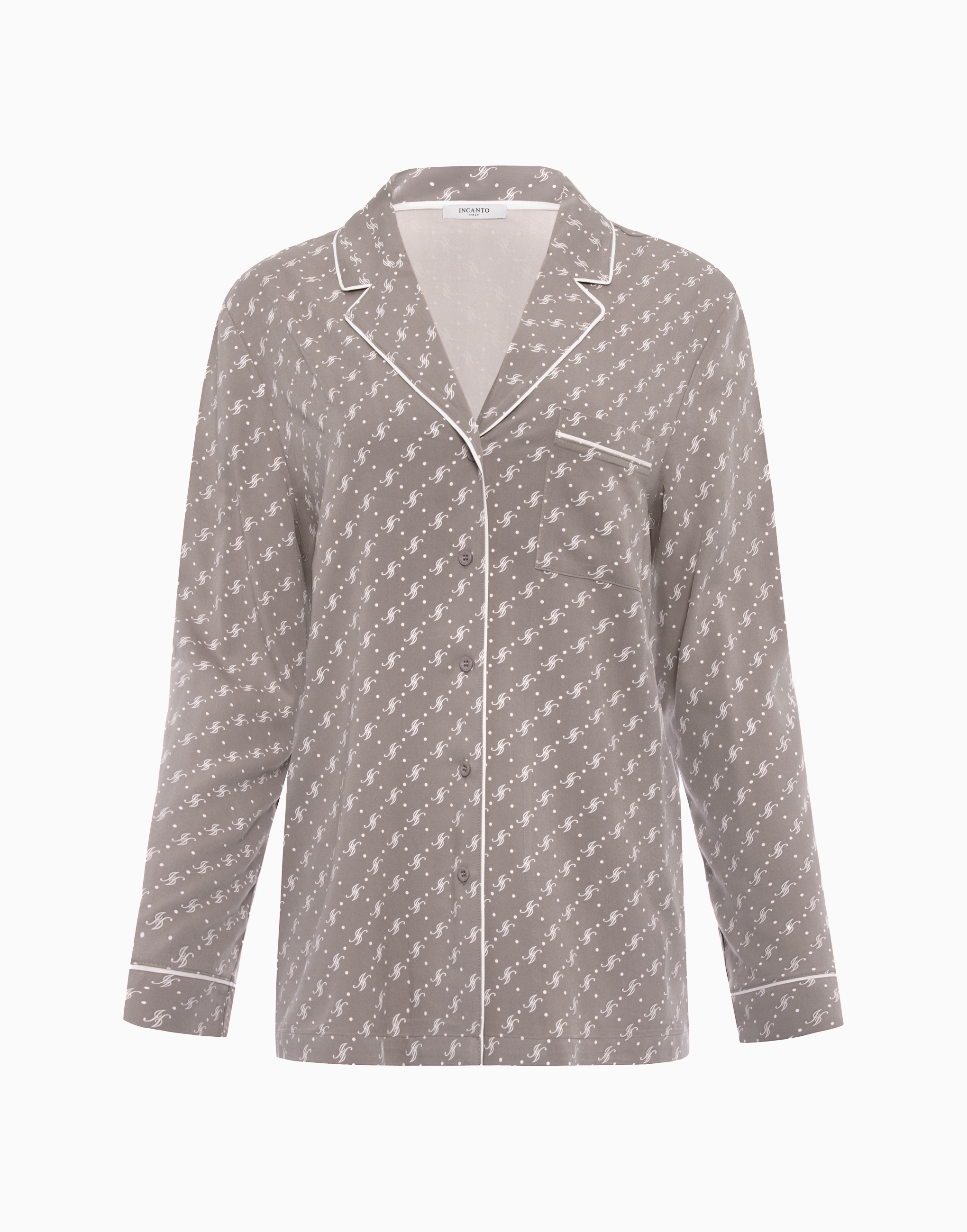 

Рубашка с длинными рукавами из вискозы PD1005 капучино