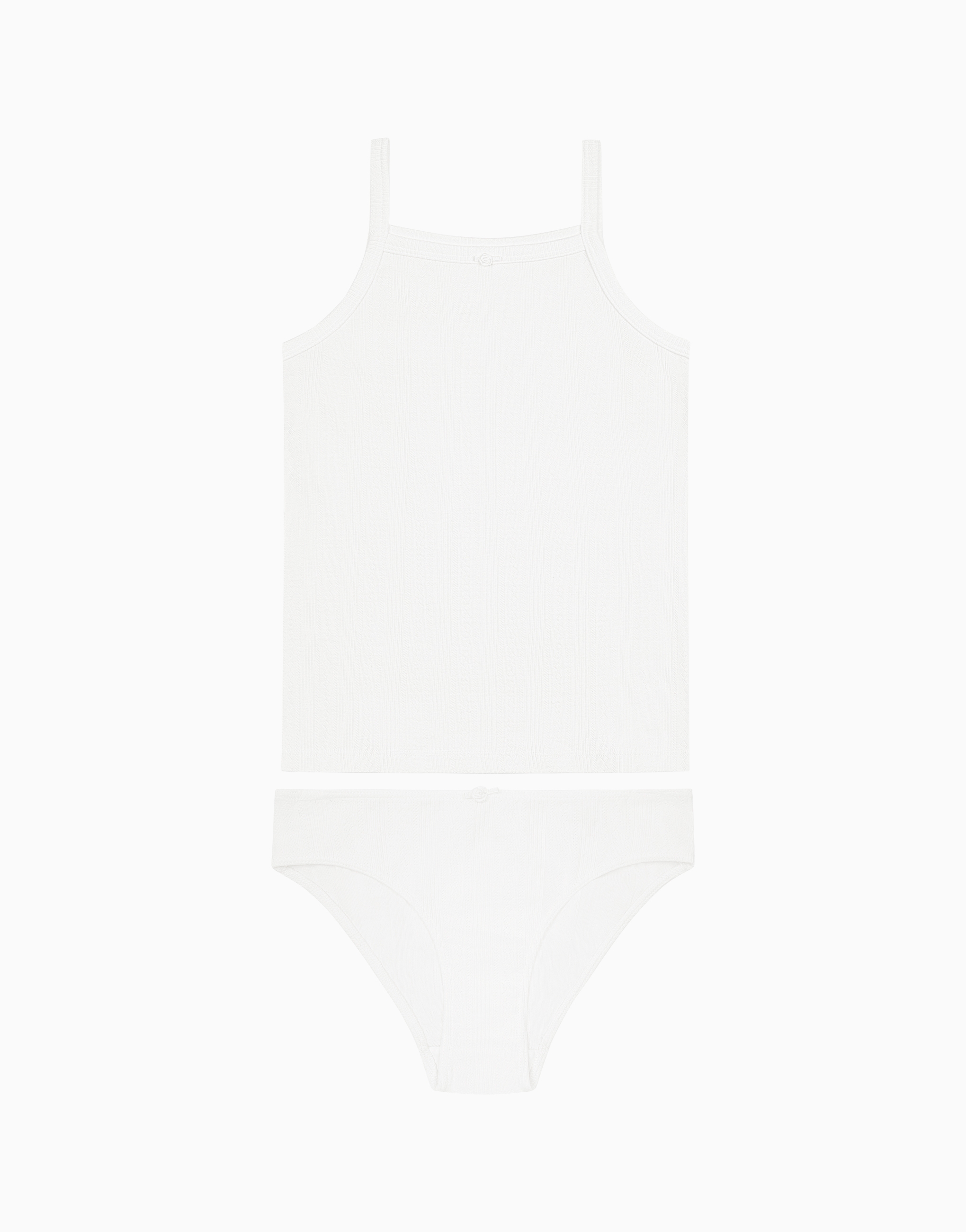 Комплект майка и слипы Incanto для девочки, латте, арт. 33581