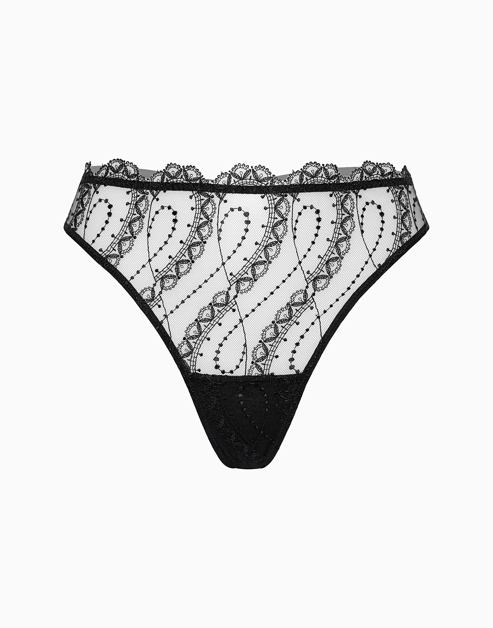 Стринги, черный, арт. 32095