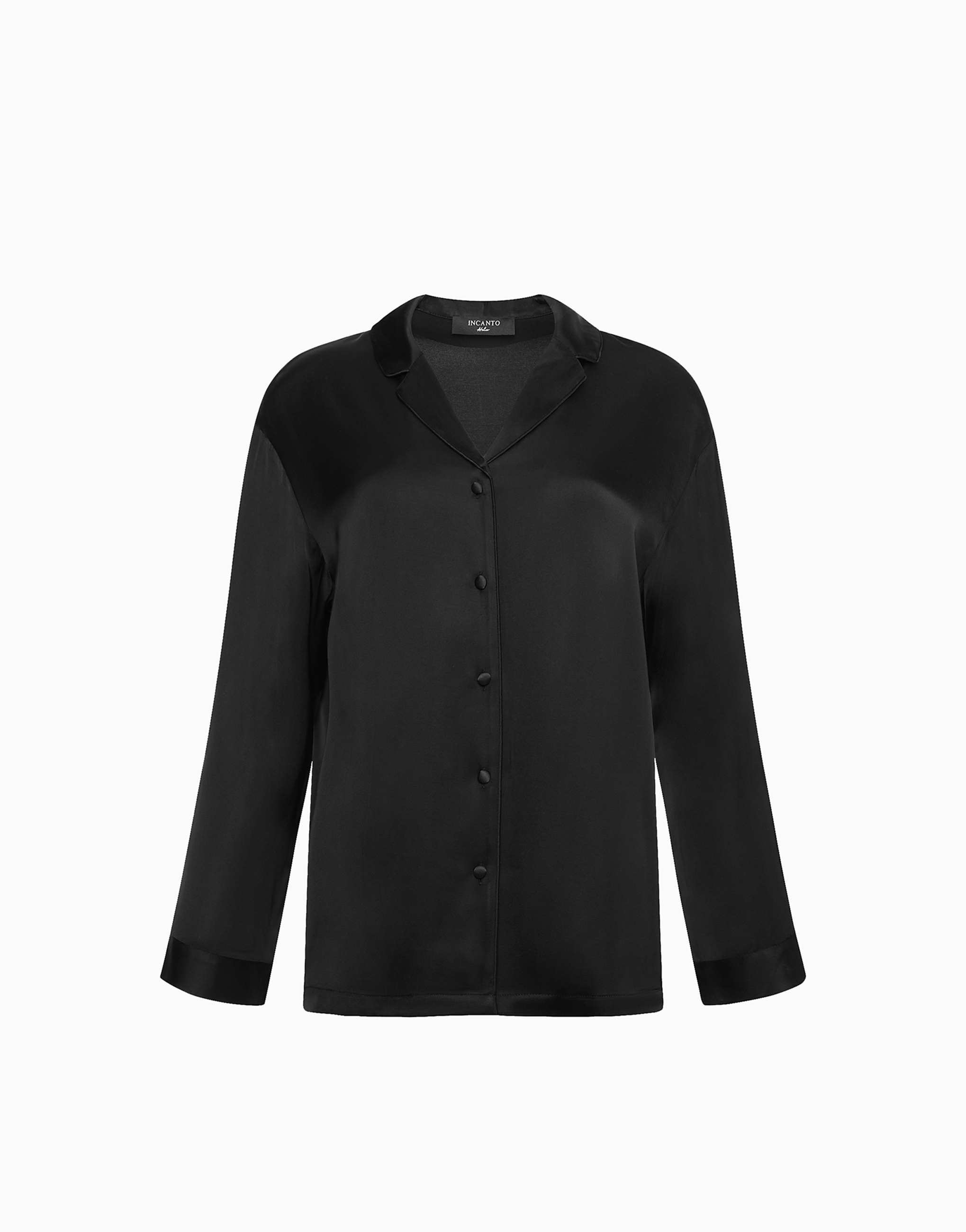Рубашка с длинными рукавами, черный, арт. 31821
