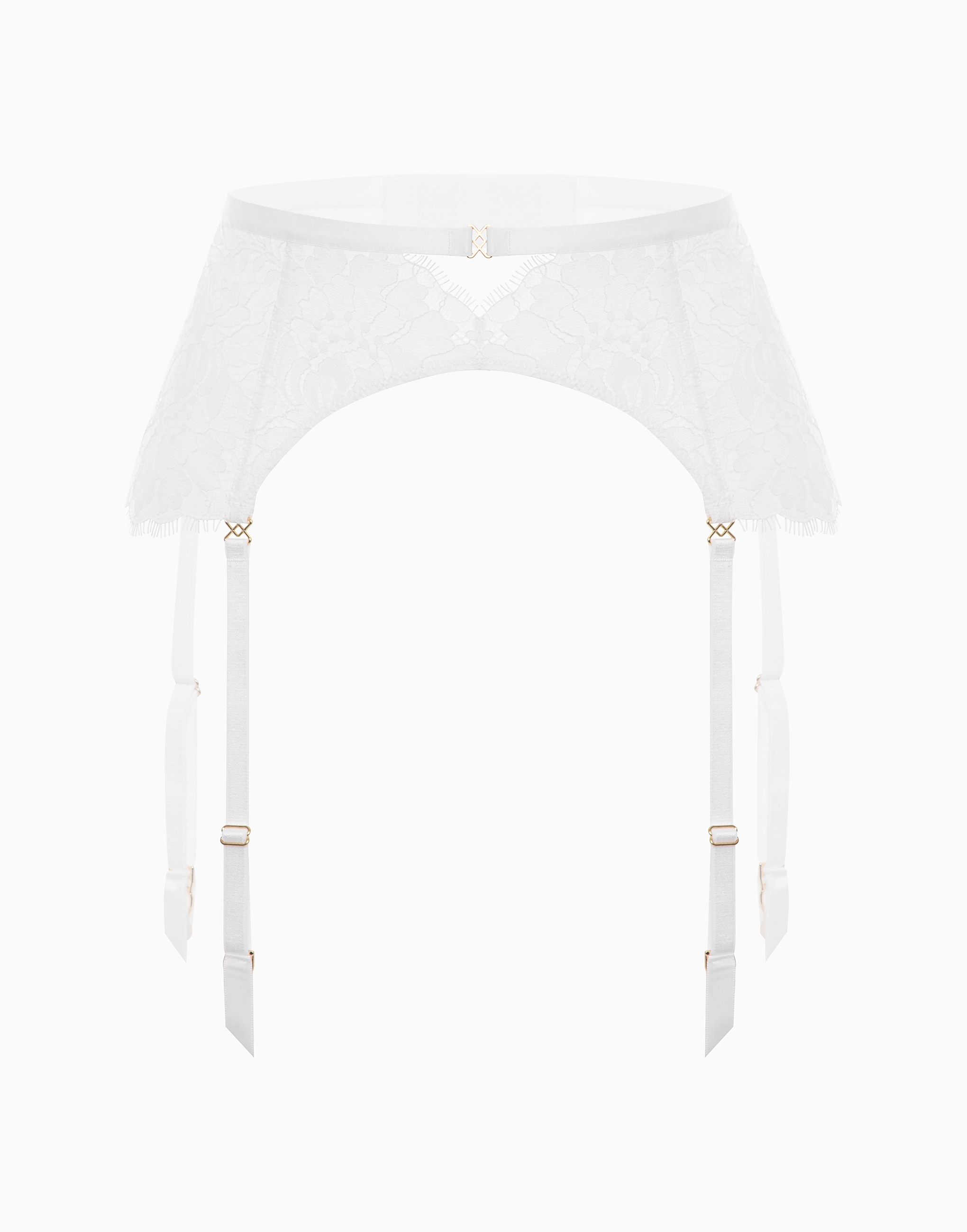 Пояс для чулок, белый, арт. 14462