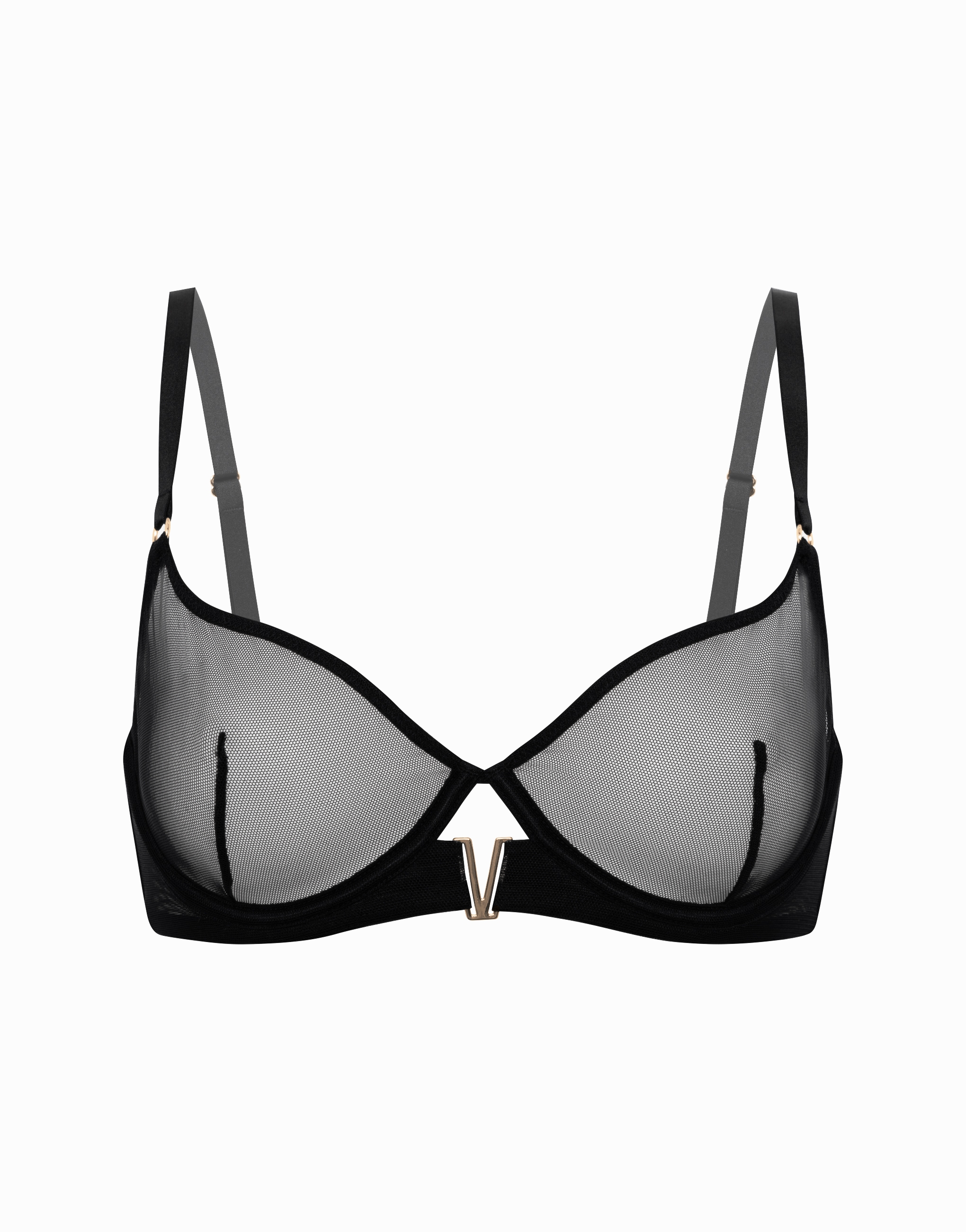 Бюстгальтер с мягкими чашками на стане Verona, черный, арт. 14514