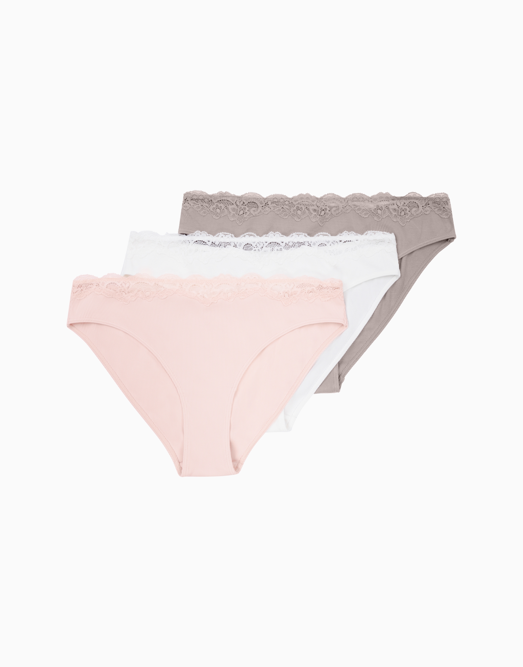 

Набор из -х слипов средняя посадка MD1112, Мультиколор, Набор из 3-х слипов средняя посадка MD1112