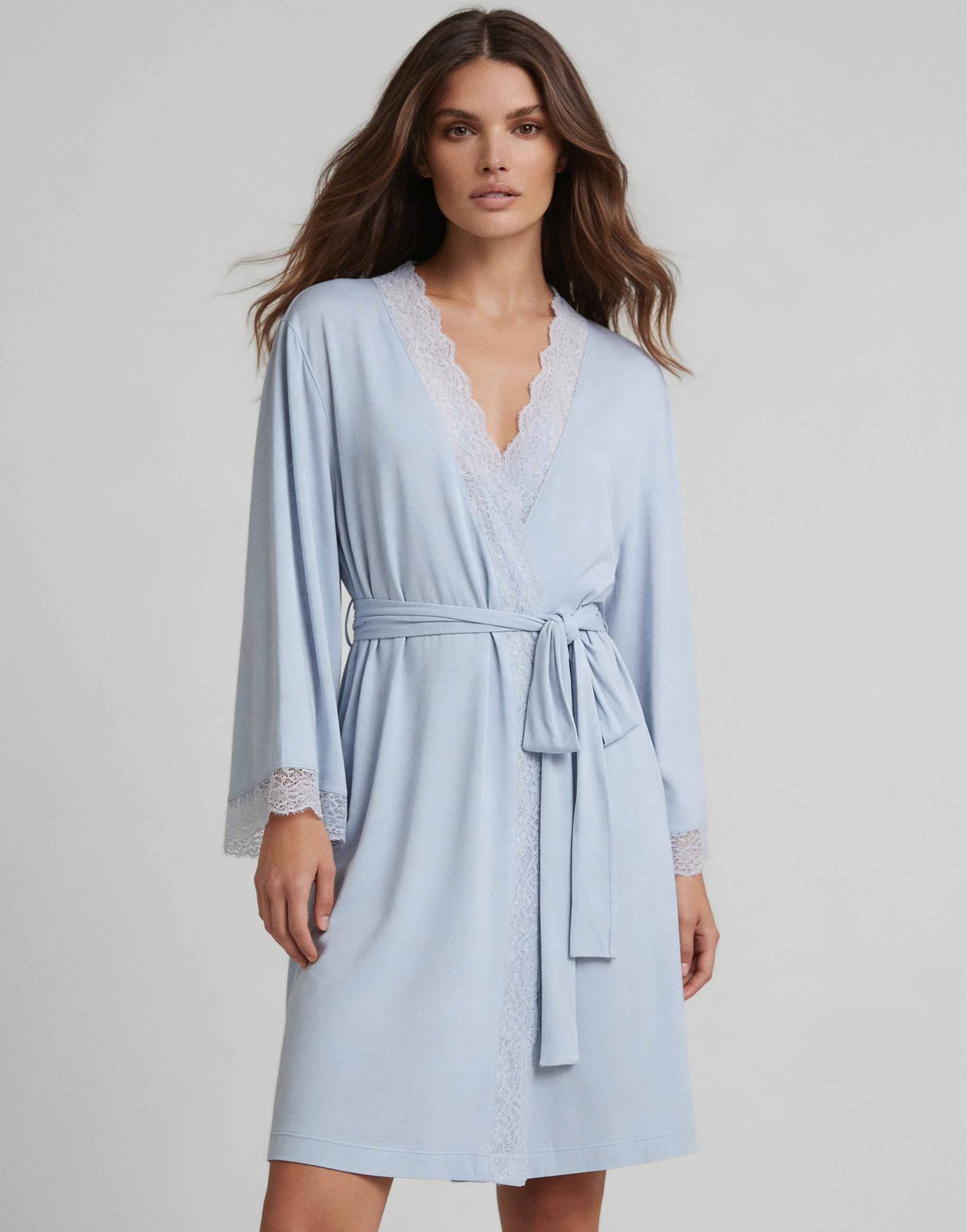 Халат Incanto PD1220, голубой, арт. 4670393584300