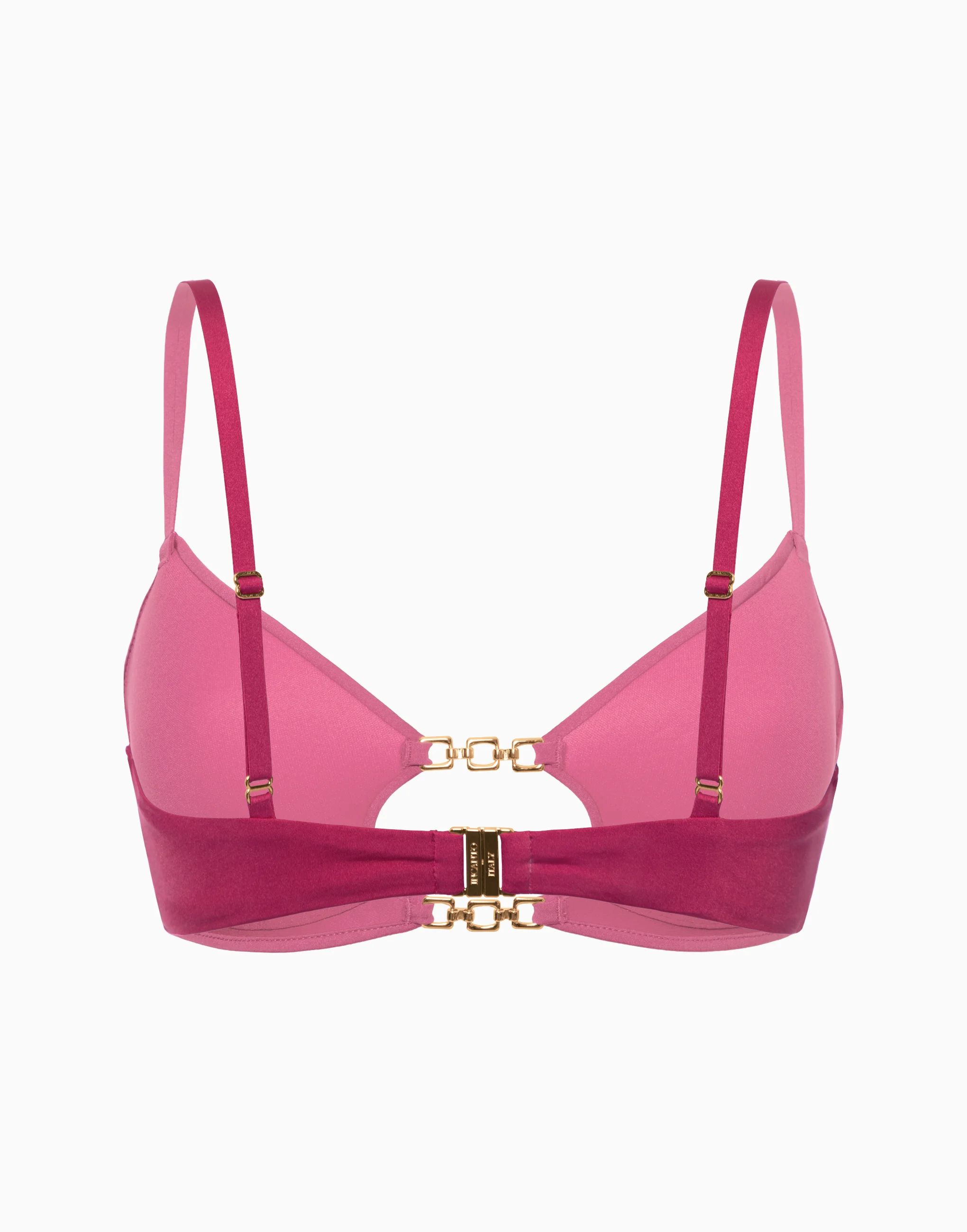 Лиф бикини с формованными чашками INCANTO ID1251 гранатовый - 5