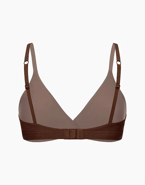 Бюстгальтер с мягкими треугольными чашками INCANTO MD1203 шоколадный - 2