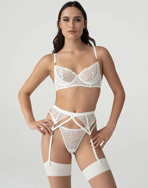 Пояс для чулок CD822 латте - 2